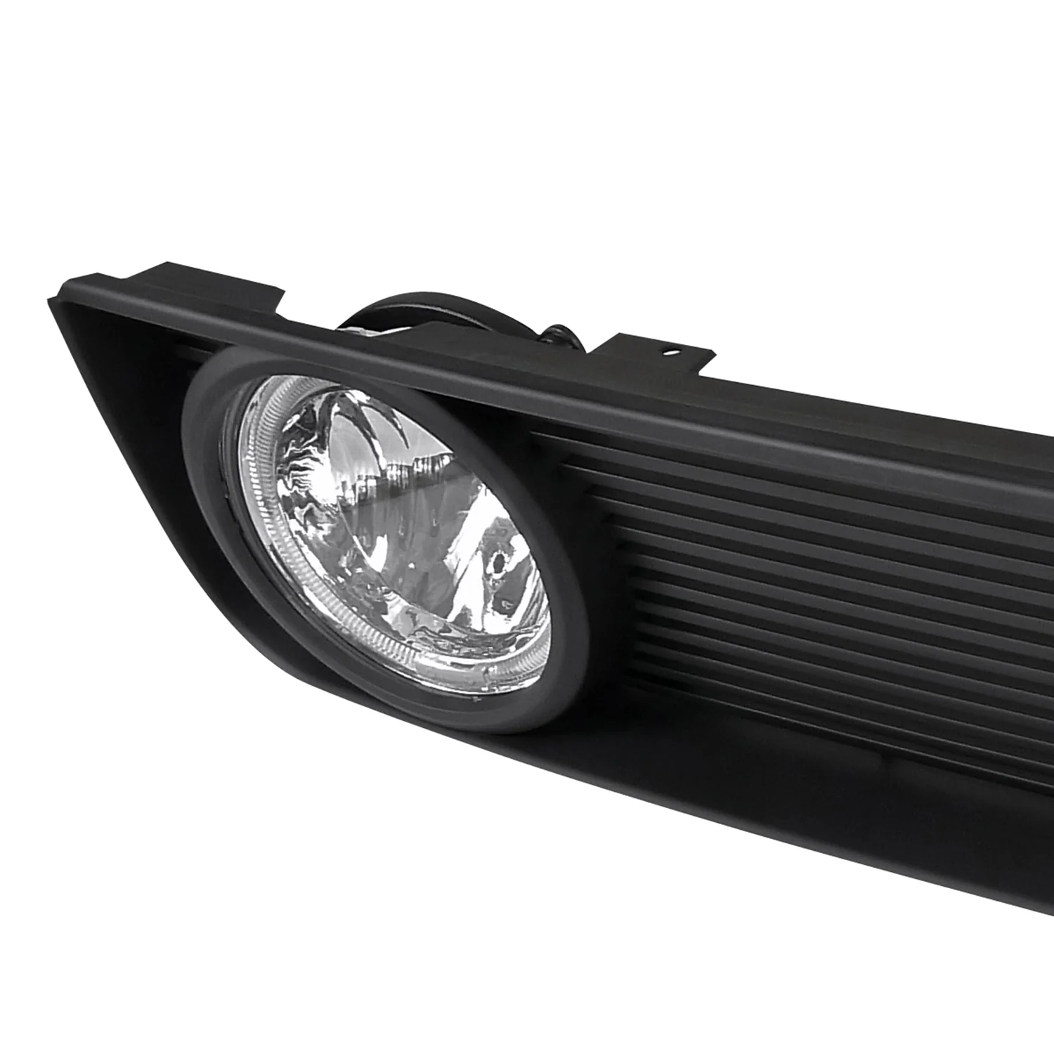 2005-2009 Ford Mustang V6 Black ABS Grille w/ Dual H10 Fog Lights - Image 6