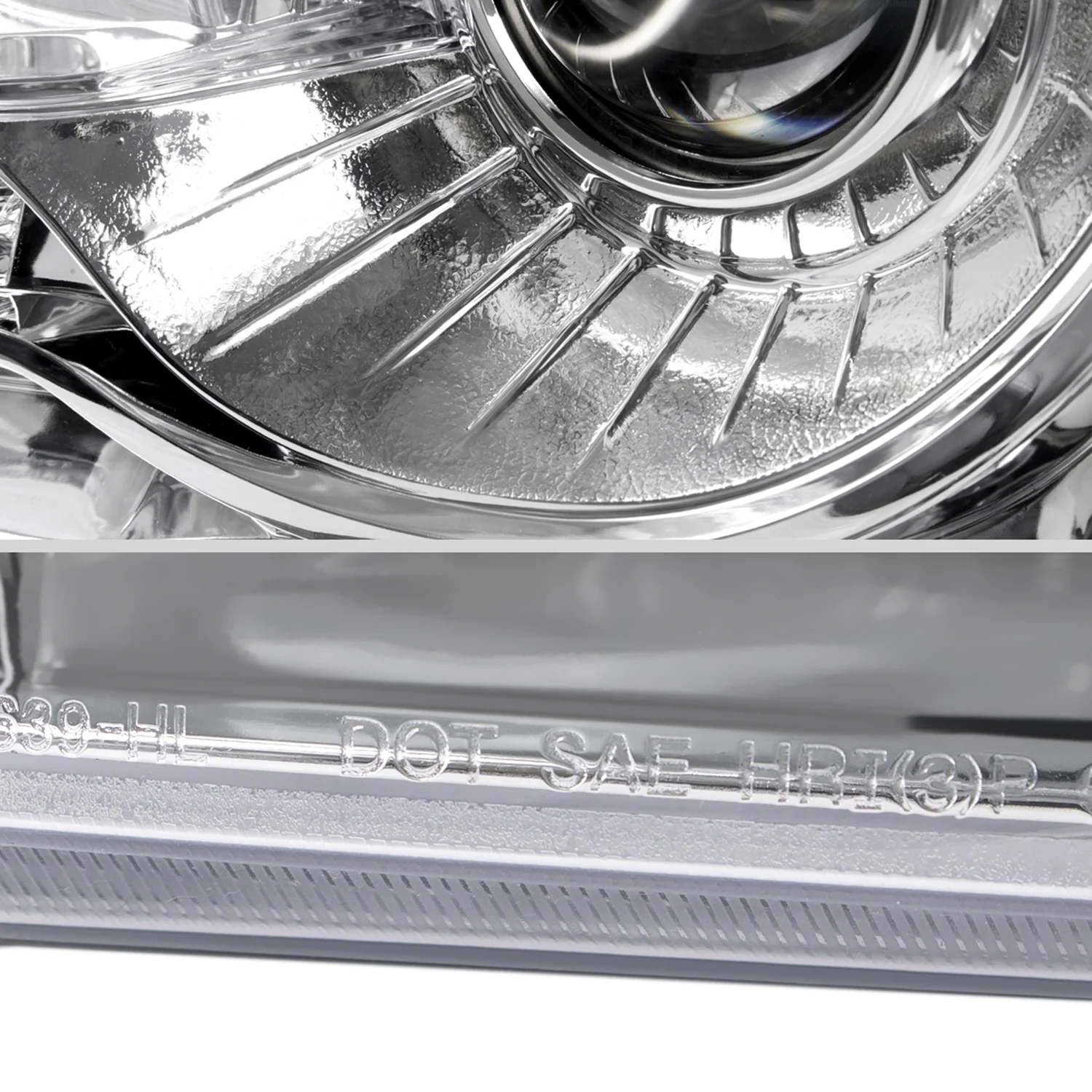 2005-2010 Chrysler 300 Base/LX/Touring Headlights LED Light&LED Signal Chrome - Image 6