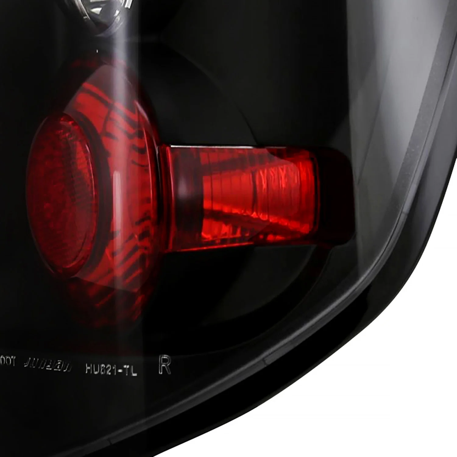 2005-2010 Honda Ridgeline Tail Lights Matte Black Housing/Clear Lens - Image 6