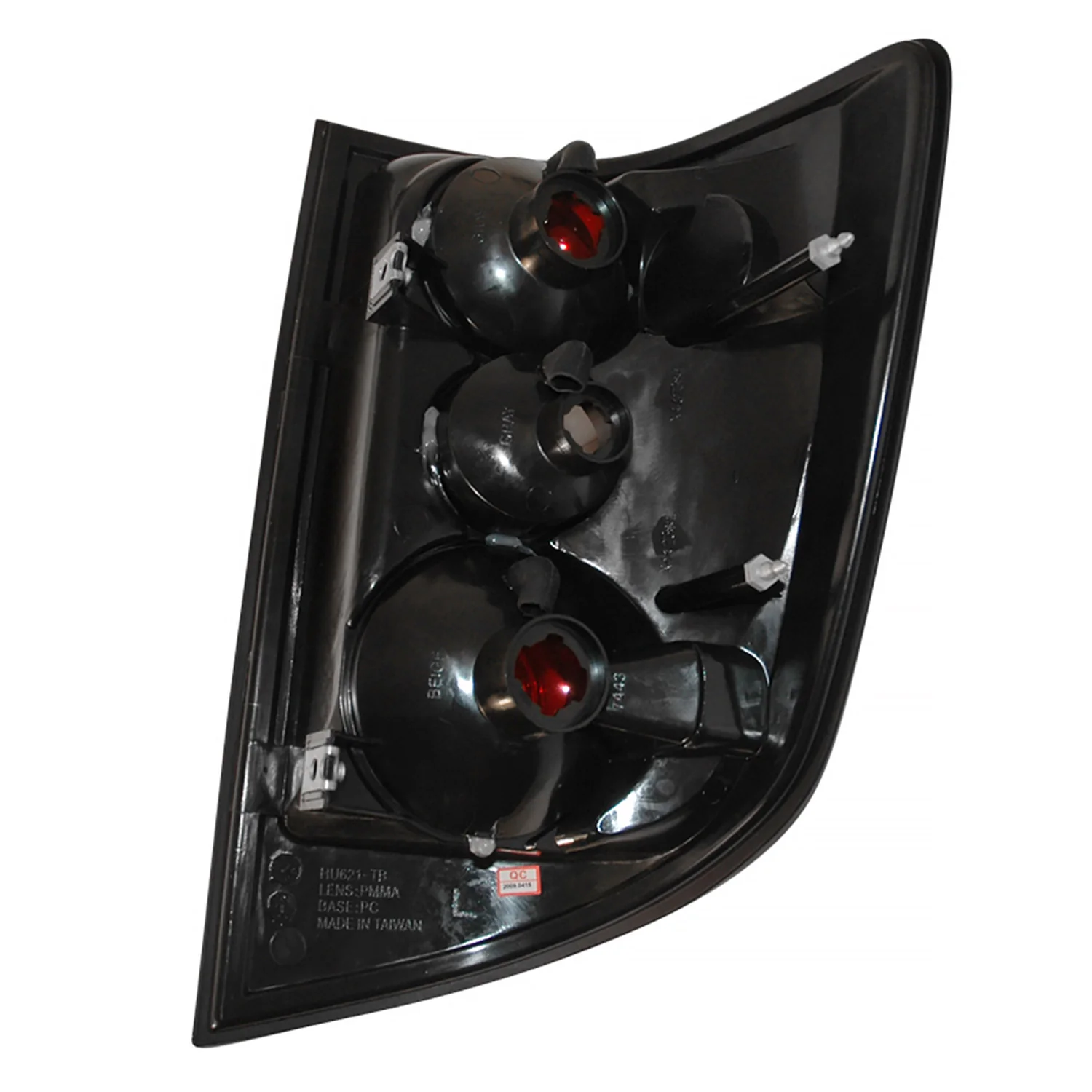 2005-2010 Honda Ridgeline Tail Lights Matte Black Housing/Clear Lens - Image 8