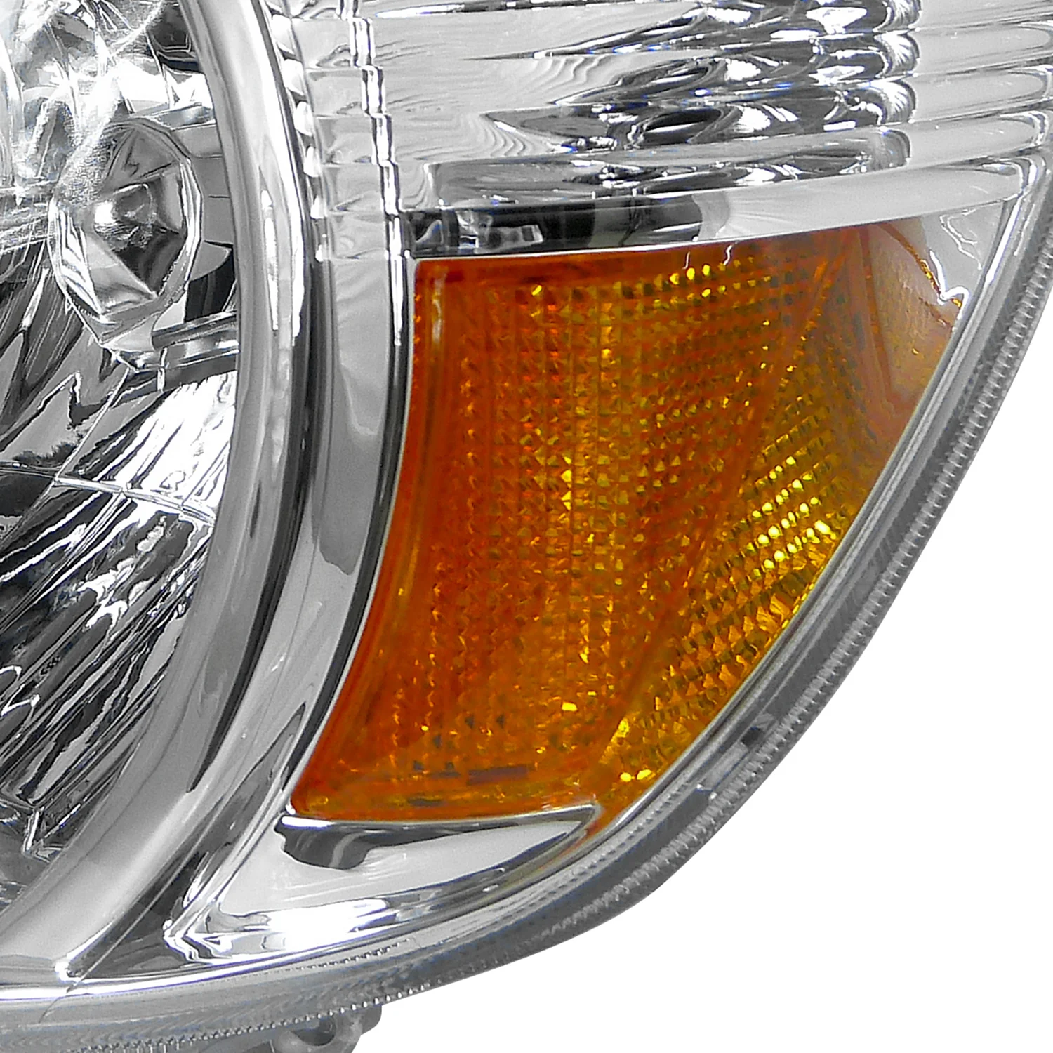 2005-2011 Toyota Tacoma Factory Style Headlights Chrome Housing/Clear Lens - Image 6