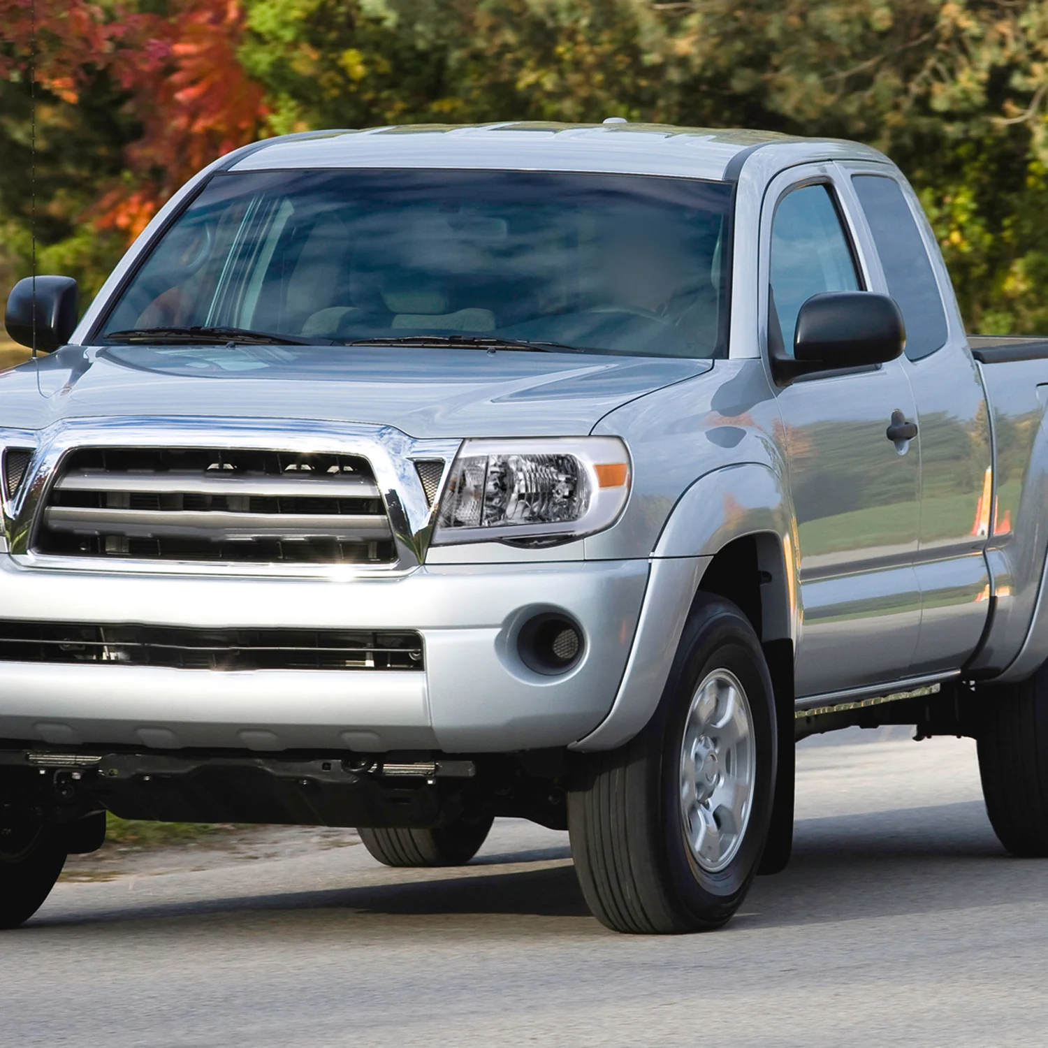 2005-2011 Toyota Tacoma LED Bar Factory Style Headlights Chrome/Clear Lens - Image 9