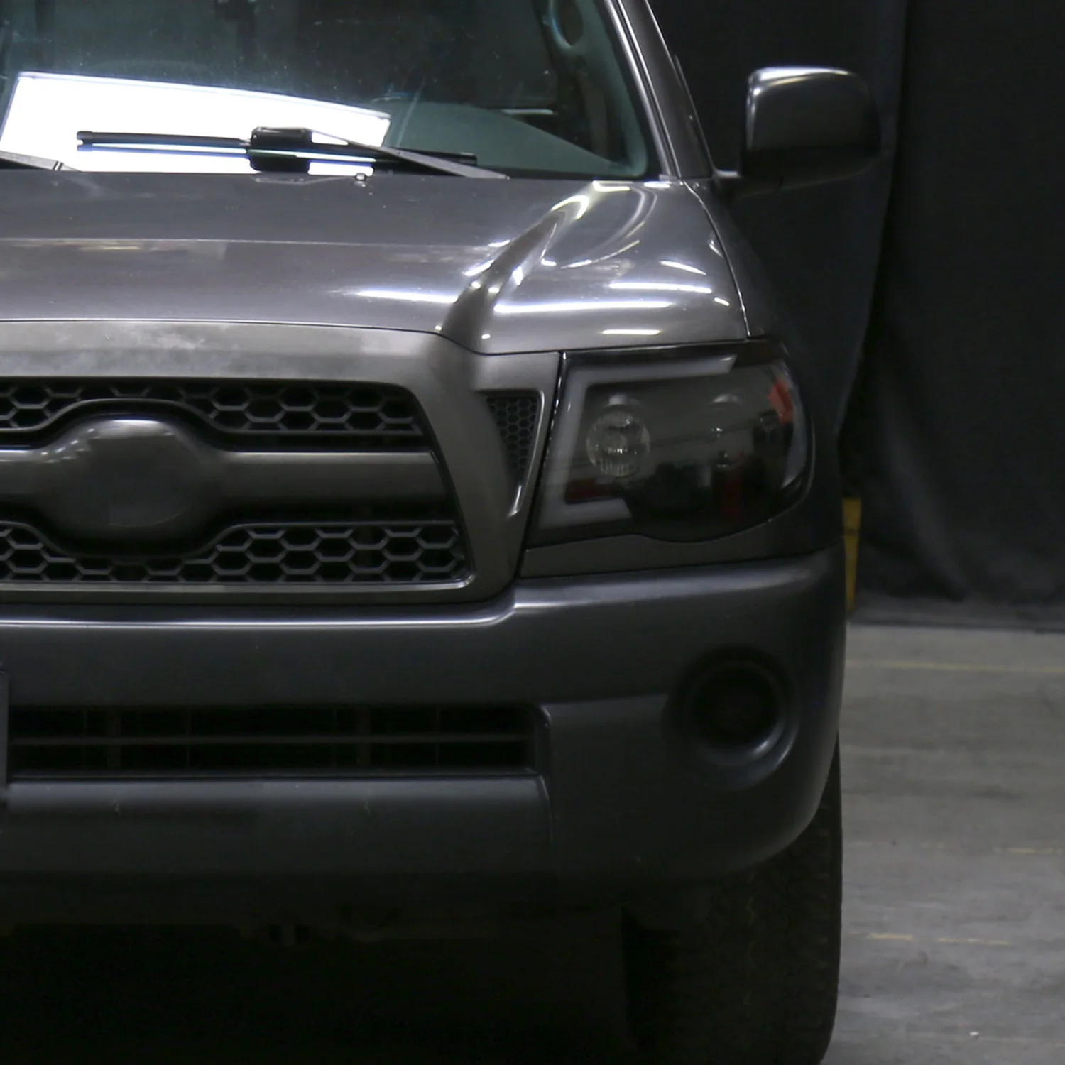 2005-2011 Toyota Tacoma LED Bar Projector Headlights Turn Signal Black Smoke - Image 10