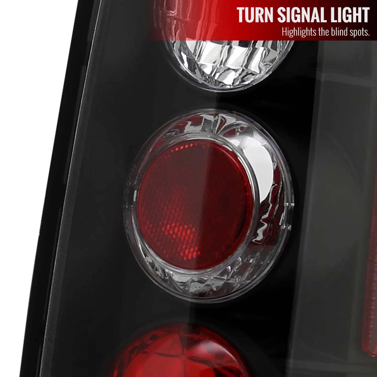 2005-2014 Nissan Frontier/ 2009-2012 Suzuki Equator Tail Lights Matt Black/Clear - Image 3