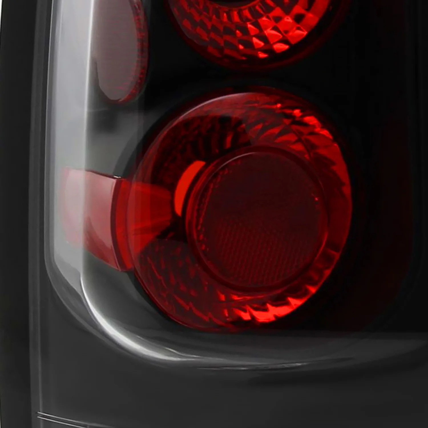 2005-2015 Nissan Armada Tail Lights Matte Black Housing/Clear Lens - Image 2
