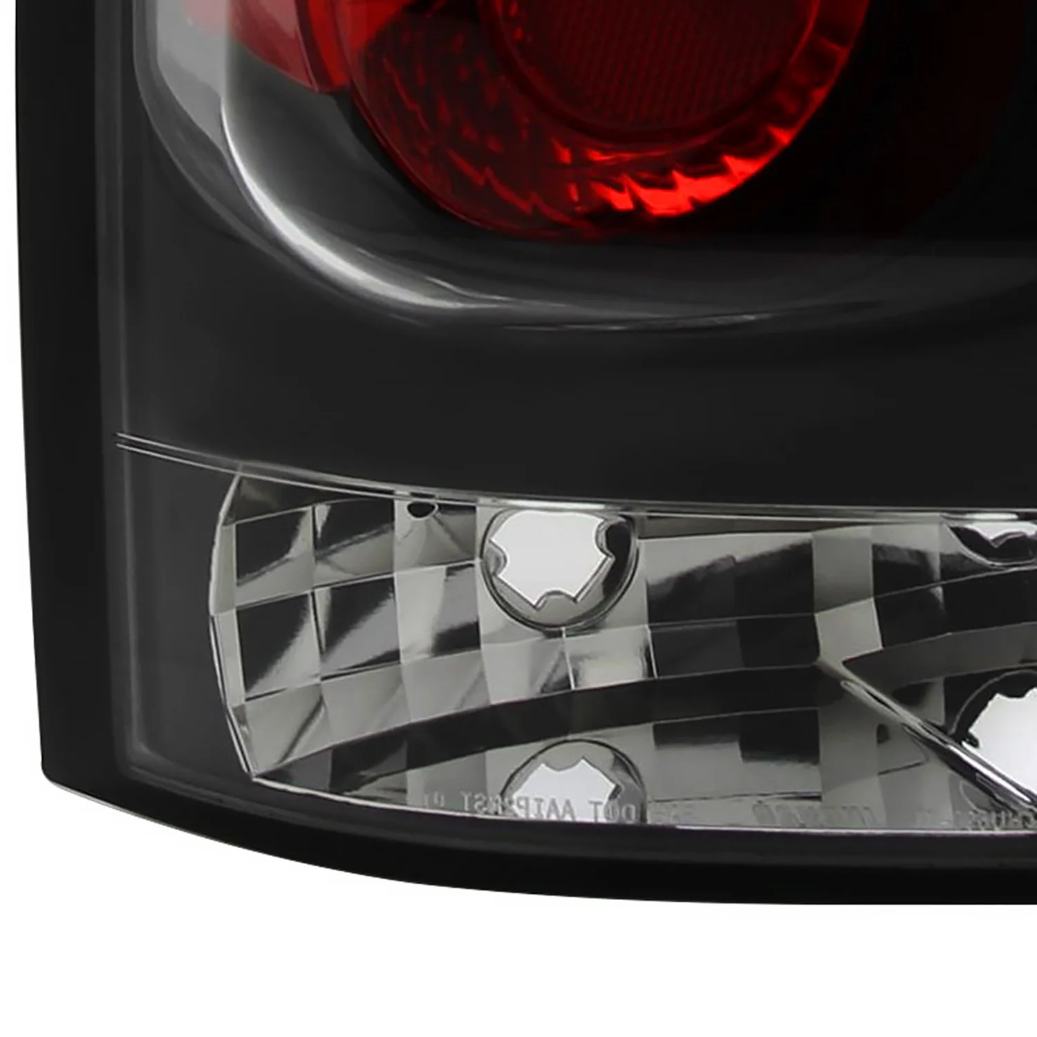 2005-2015 Nissan Armada Tail Lights Matte Black Housing/Clear Lens - Image 4