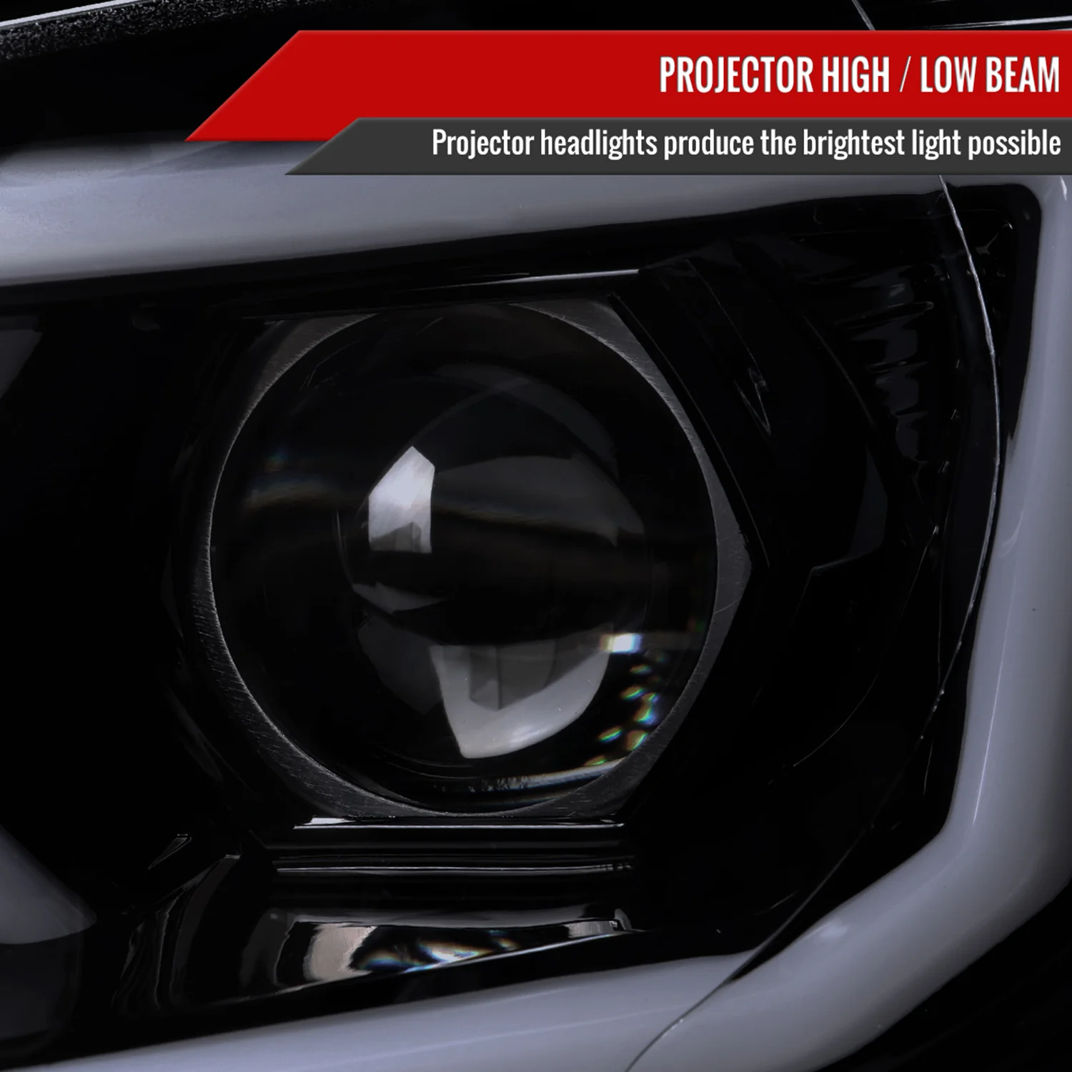 2006-2007 Subaru Impreza WRX STI LED Bar Signal Projector Headlights Smoke - Image 2