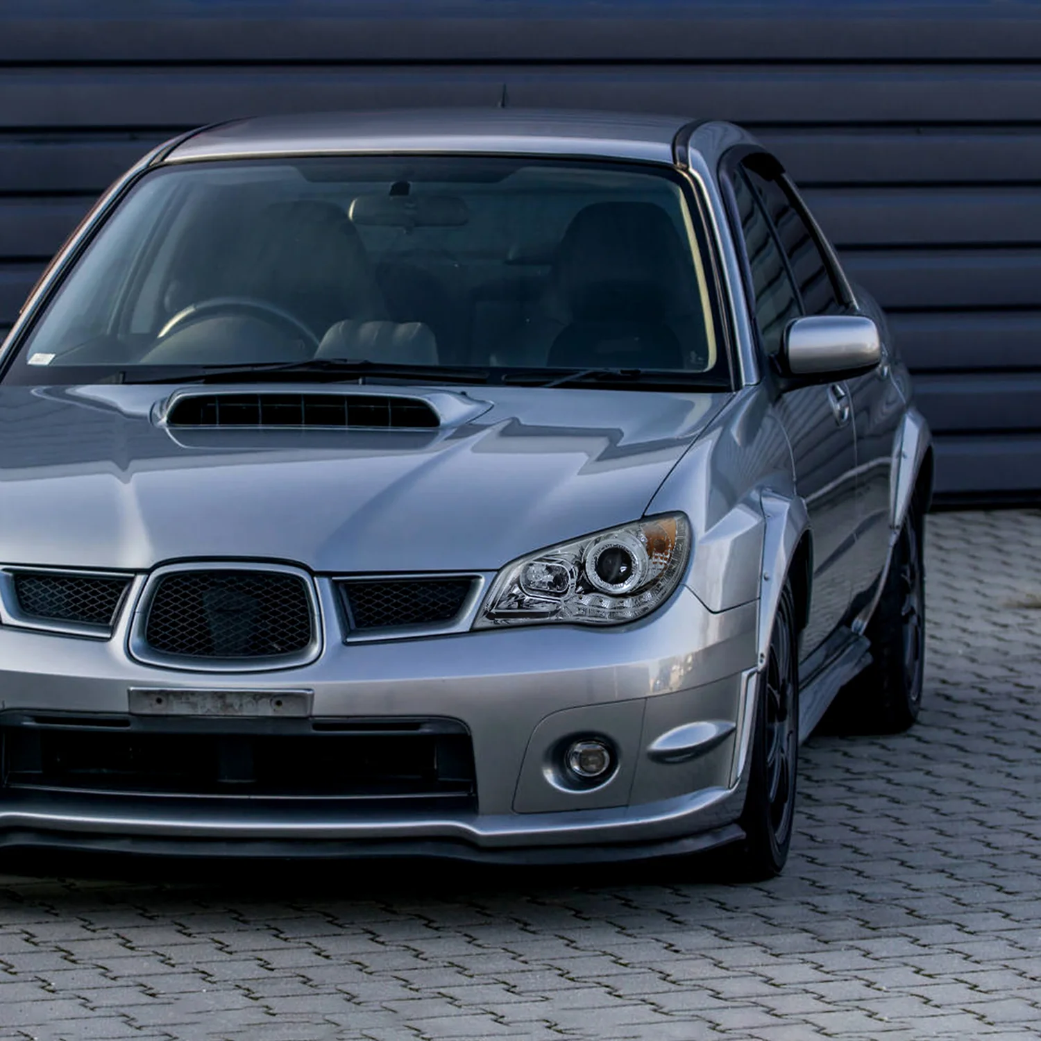 2006-2007 Subaru Impreza WRX/STI Projector Headlights LED Light Strip Chrome - Image 9