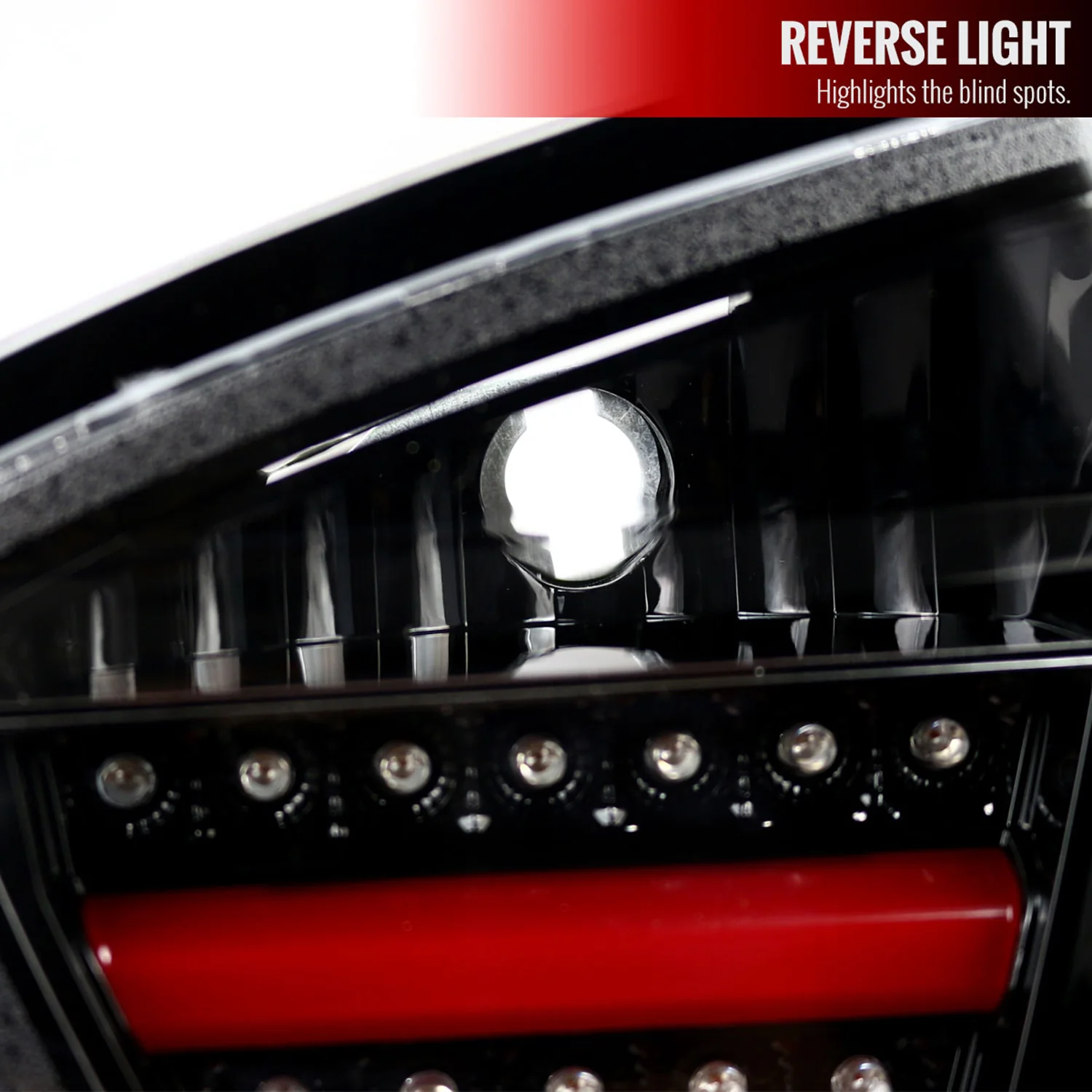 2006-2008 BMW E90 3 Series Sedan LED Tail Lights Jet Black/Clear Lens - Image 6