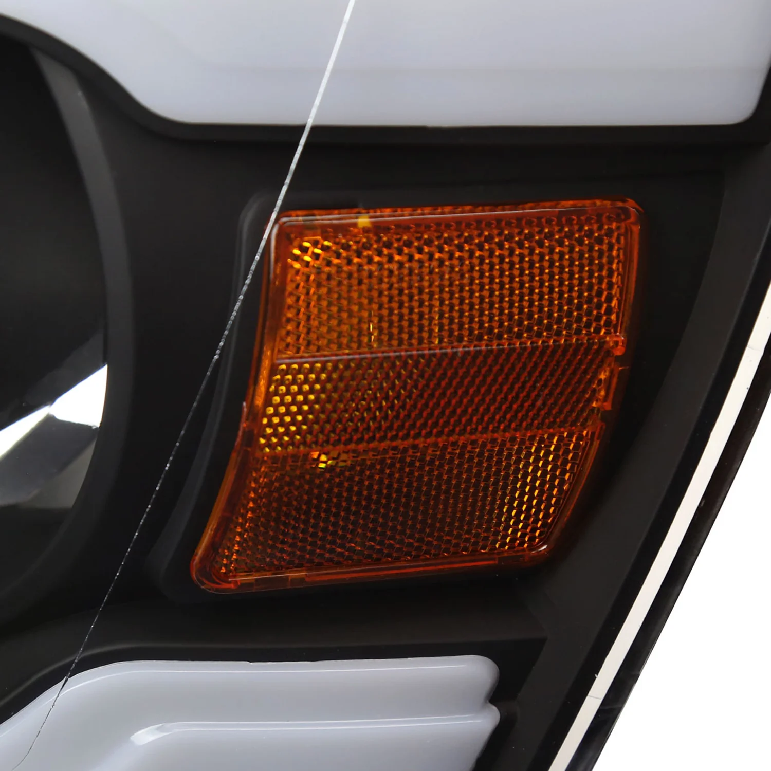 2006-2008 Dodge Ram 1500/ Ram 2500 3500 LED Headlights Amber Reflector Black - Image 6
