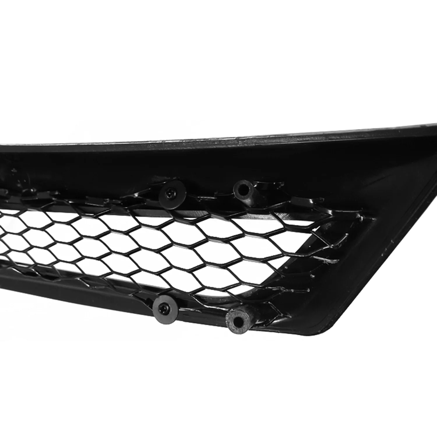 2006-2008 Honda Civic Coupe Si TR Style Black ABS Mesh Grille - Image 7