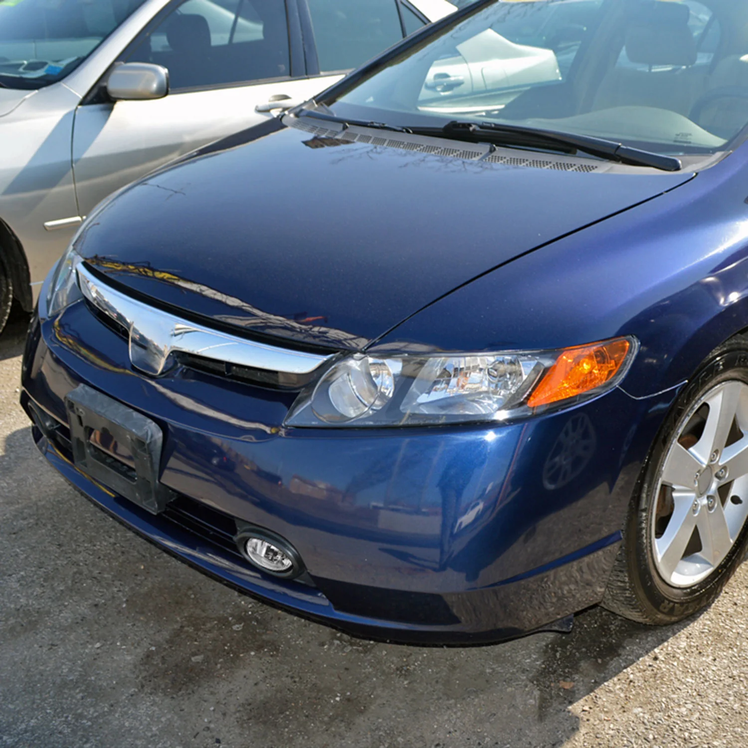 2006-2008 Honda Civic Sedan H11 Fog Lights Chrome Housing/Clear Lens - Image 10