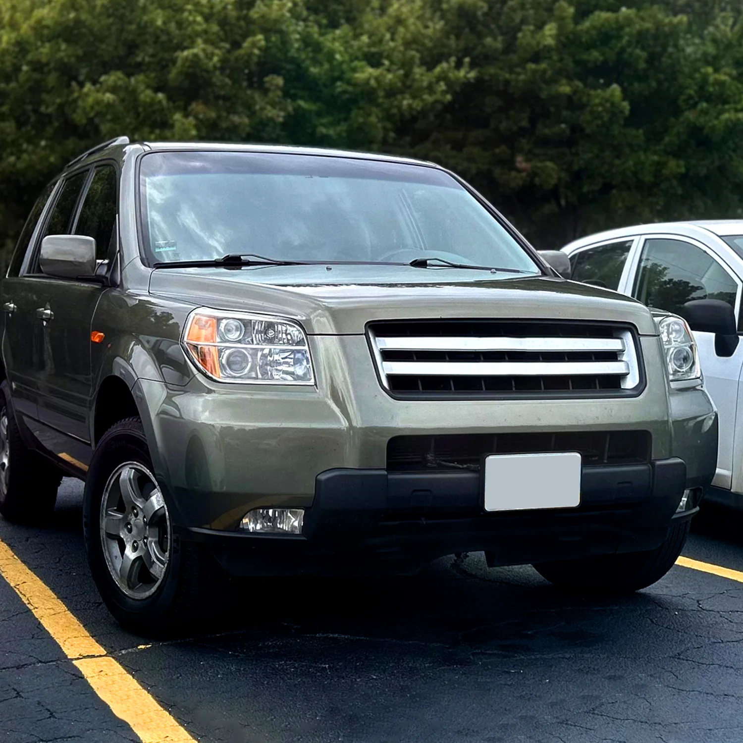 2006-2008 Honda Pilot Projector Style Headlights Chrome Housing/Clear Lens - Image 10