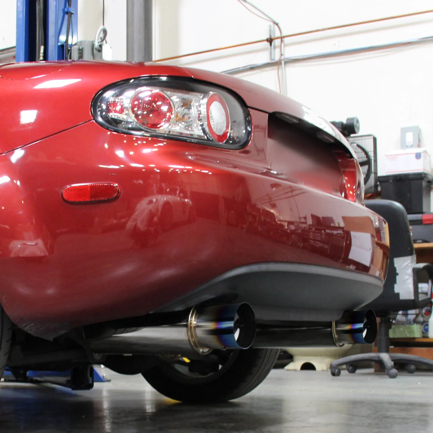 2006-2008 Mazda MX-5 Miata S.Steel Catback Exhaust System w/ Burnt Tip - Image 10