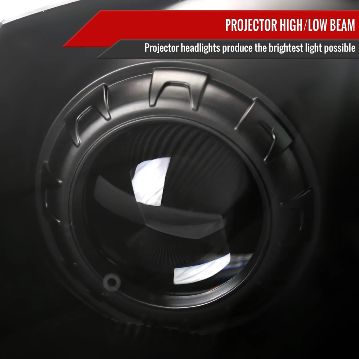 2006-2009 Nissan 350Z Turn Signal Animated LED Bar Projector Headlights Black - Image 4
