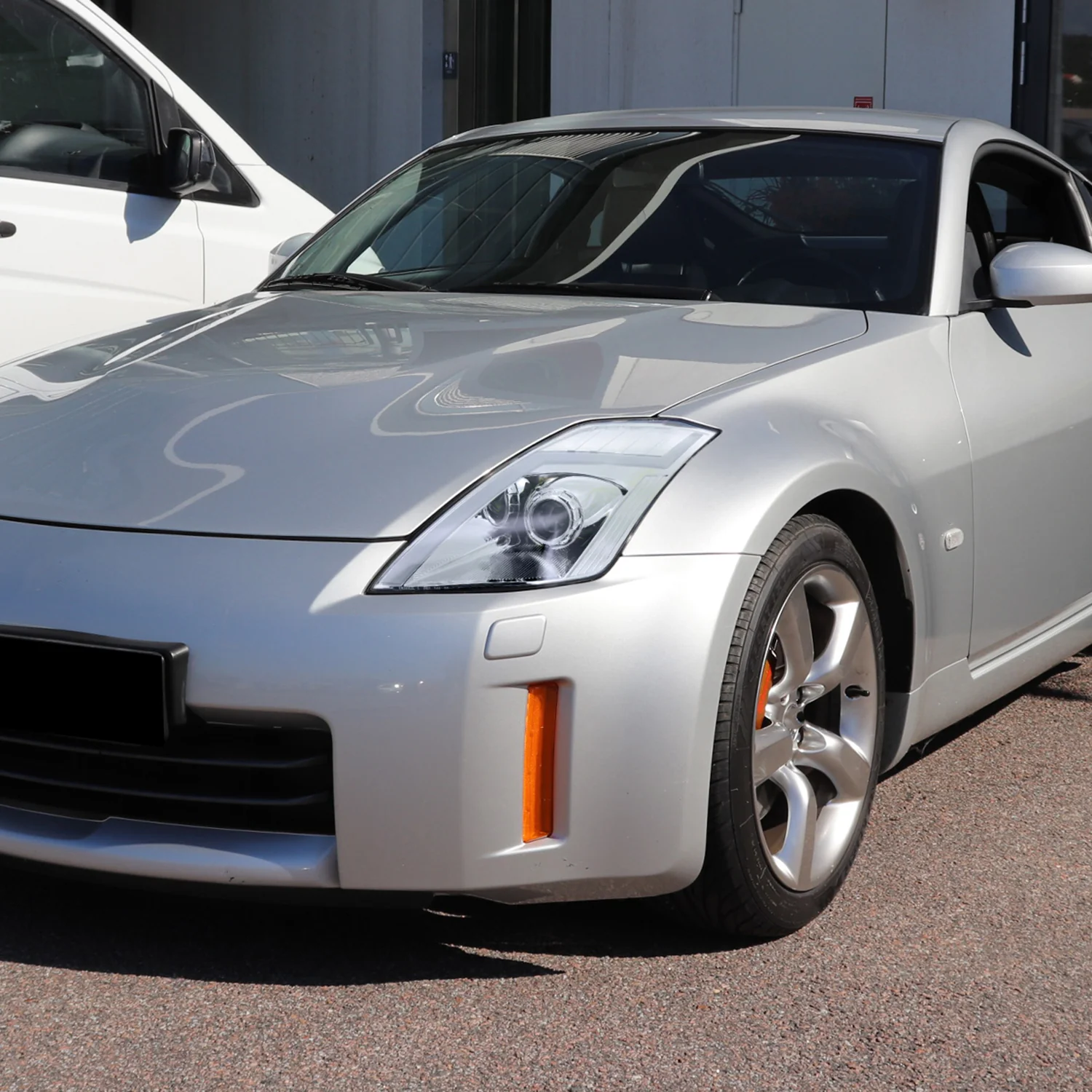 2006-2009 Nissan 350Z Turn Signal Animated LED Bar Projector Headlights Chrome - Image 10