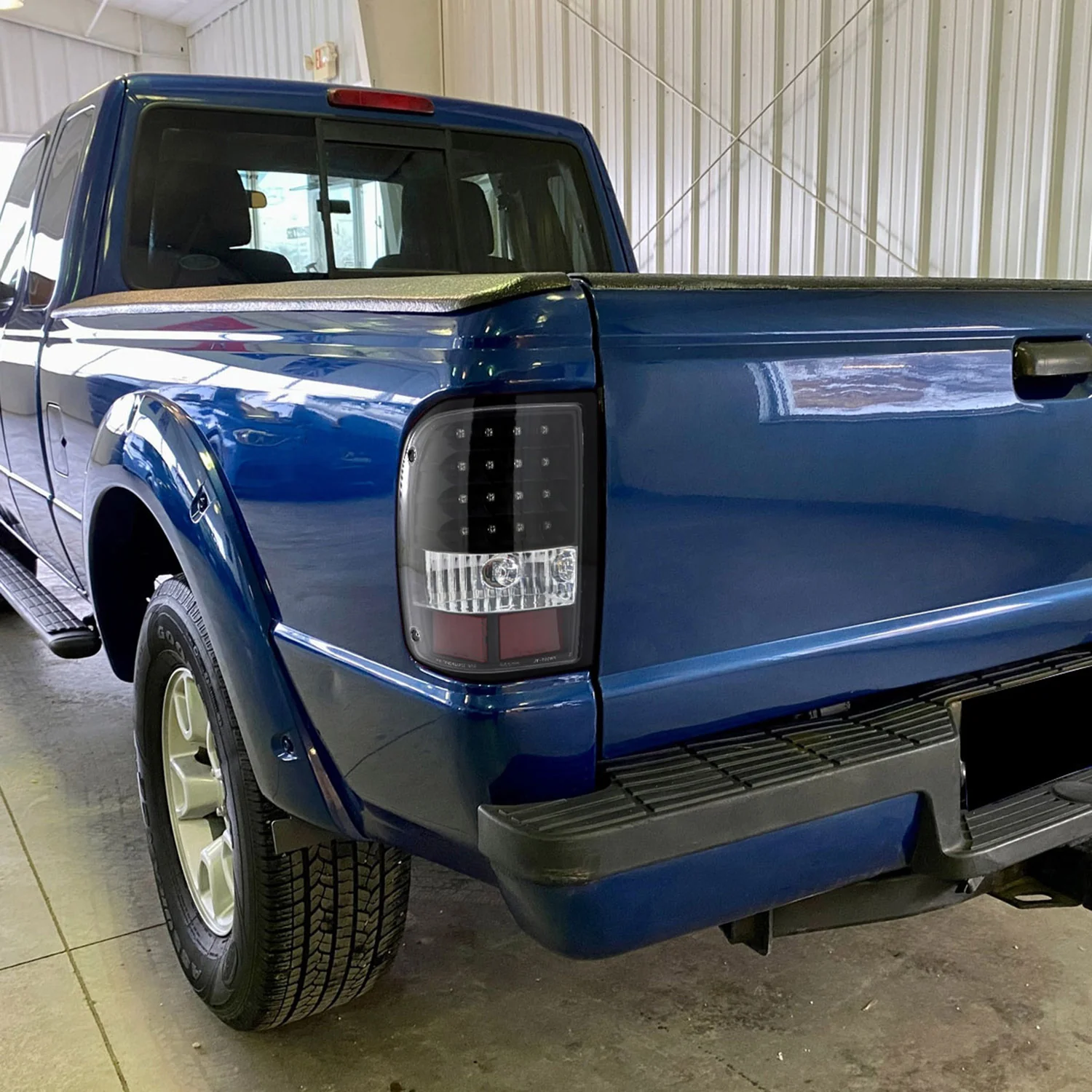 2006-2011 Ford Ranger V2 LED Tail Lights Matte Black Housing/Clear Lens - Image 10
