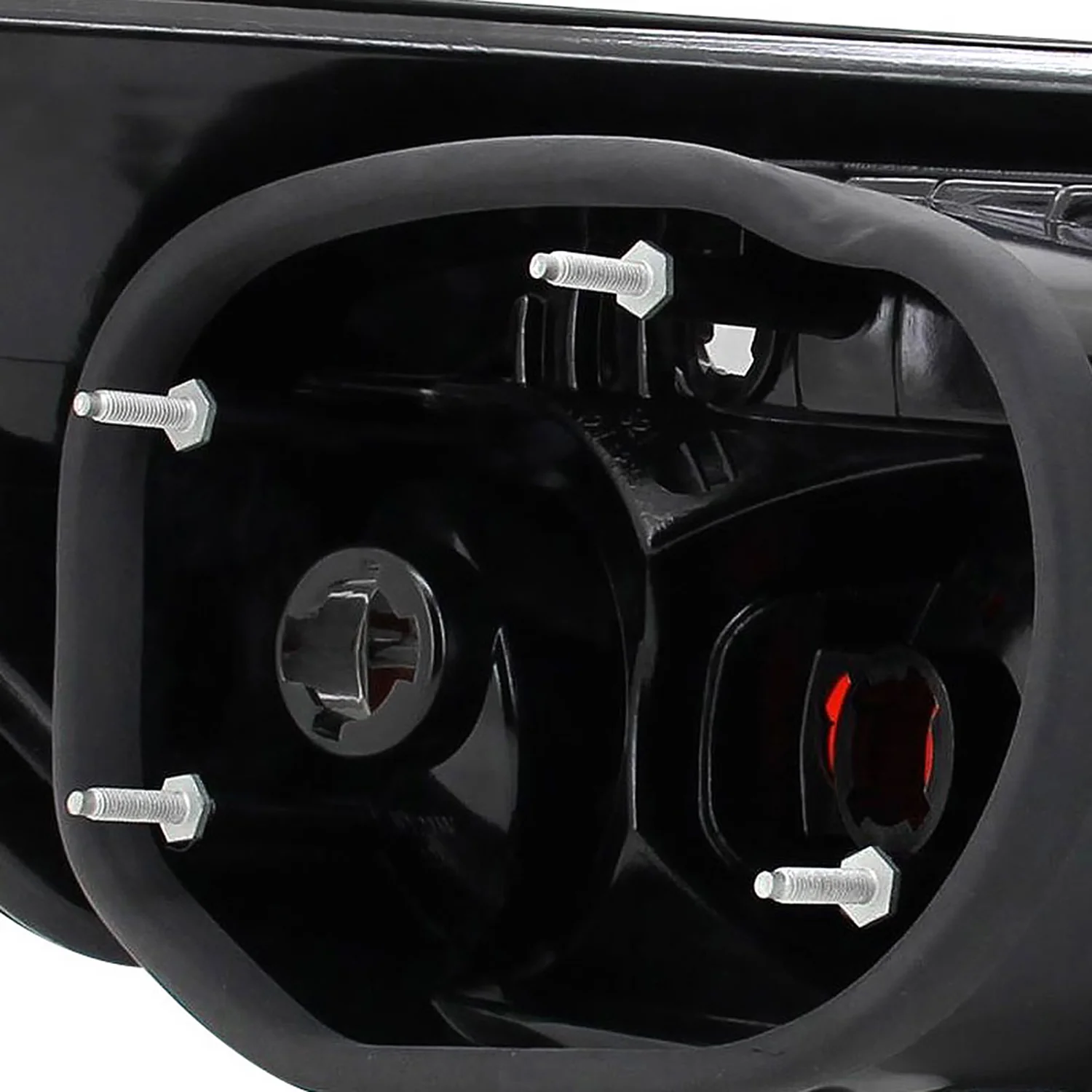 2006-2011 Honda Civic Coupe Tail Lights Glossy Black Housing/Smoke Lens - Image 8