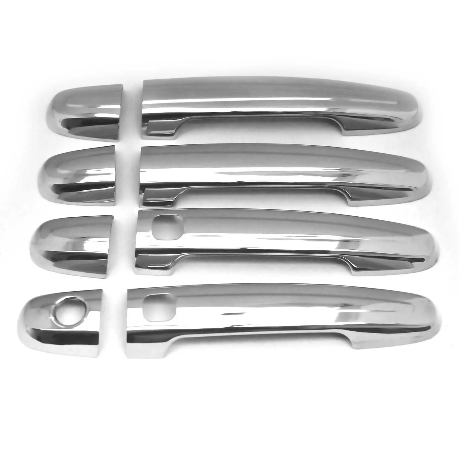 2006-2011 Lexus GS Door Handle Cover Protector Keyless S.Steel Chrome 8Pcs - Image 6