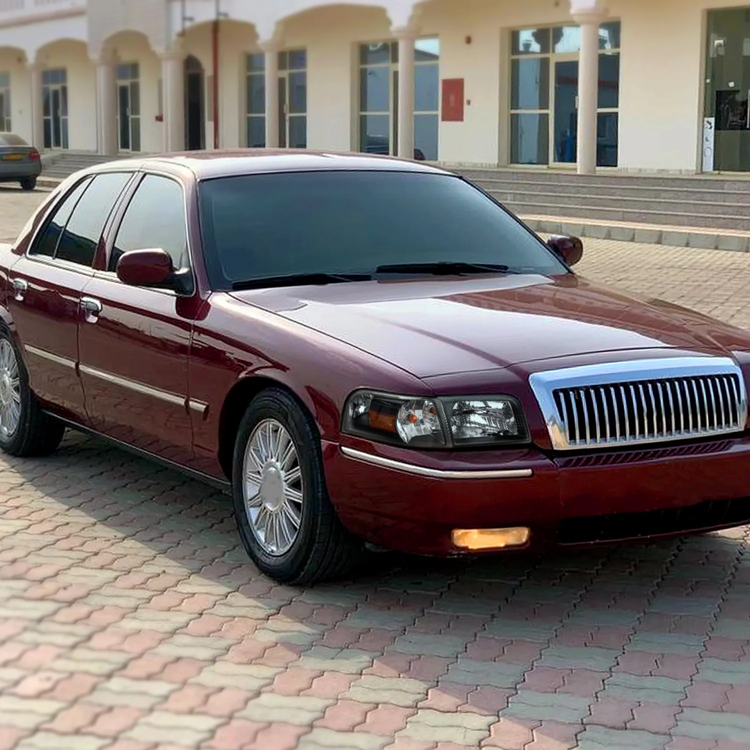 2006-2011 Mercury Grand Marquis Factory Headlights&Corner Lamps Headlights - Image 10
