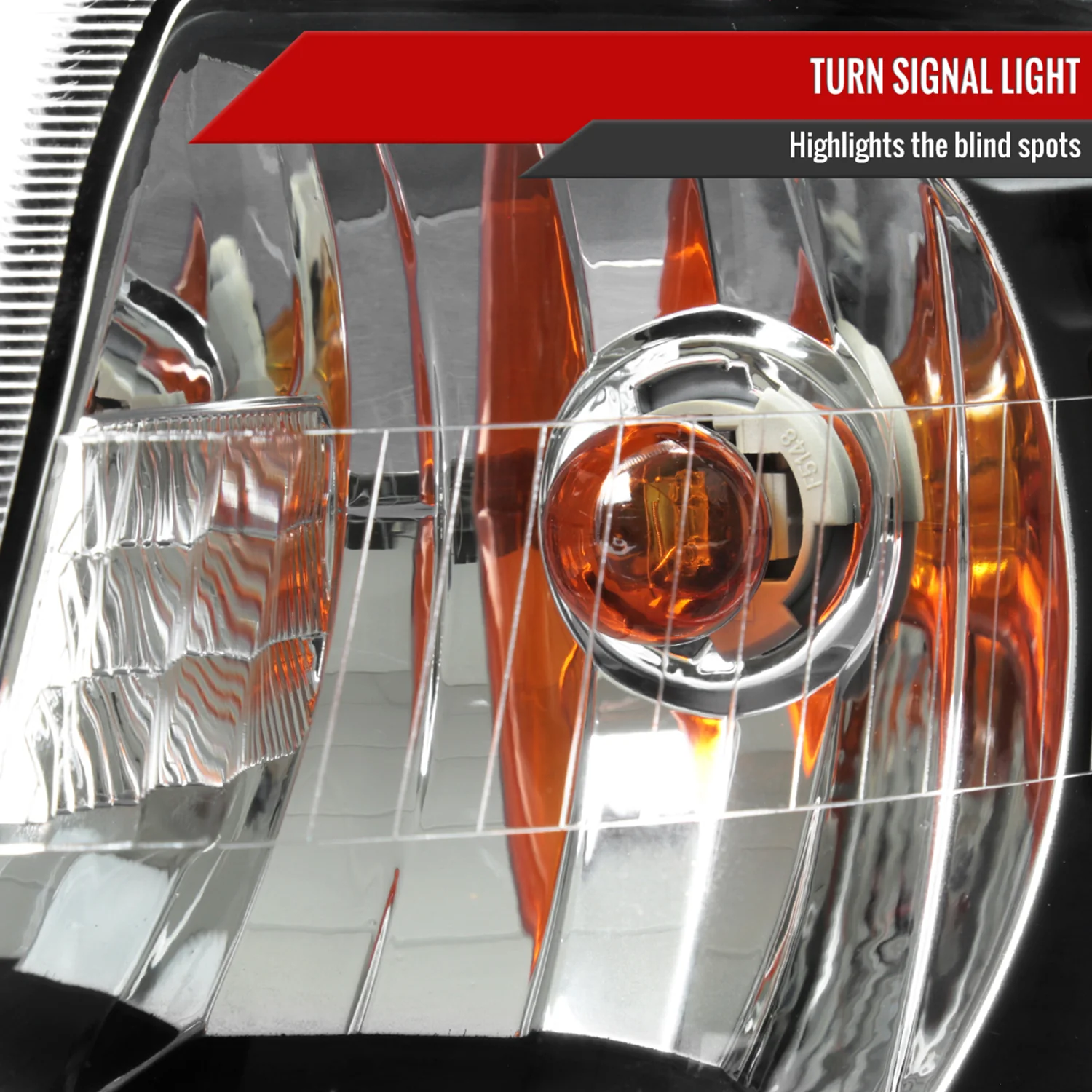 2006-2011 Mercury Grand Marquis Factory Headlights&Corner Lamps Headlights - Image 4