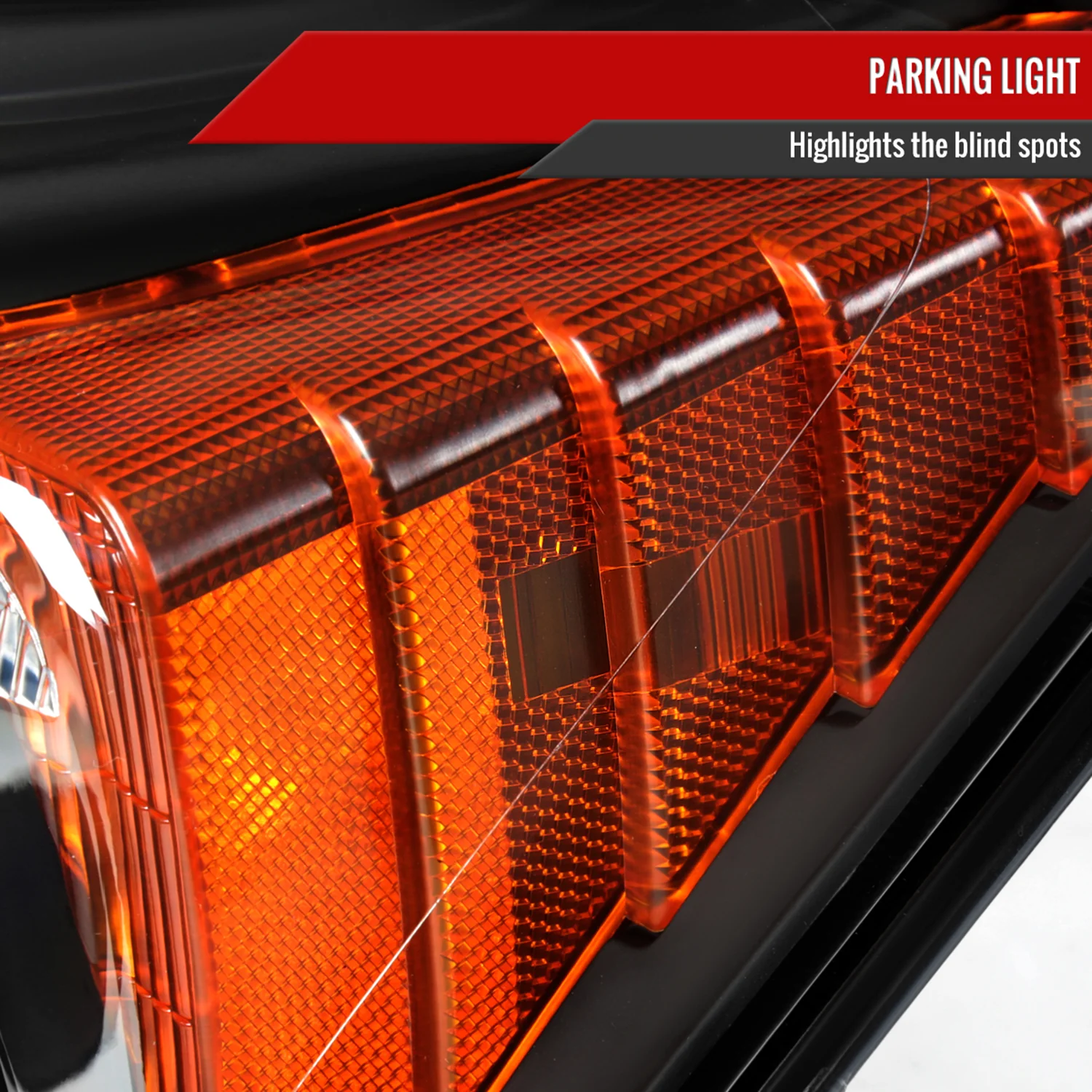 2007-2011 Honda CR-V Factory Style Headlights Matte Black Housing/Clear Lens - Image 5