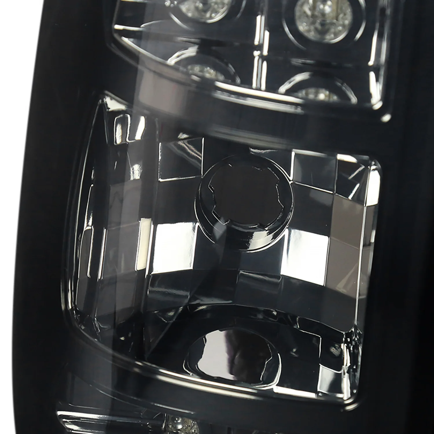 2007-2012 Chevrolet Avalanche LED Tail Lights Chrome Housing/Smoke Lens - Image 4