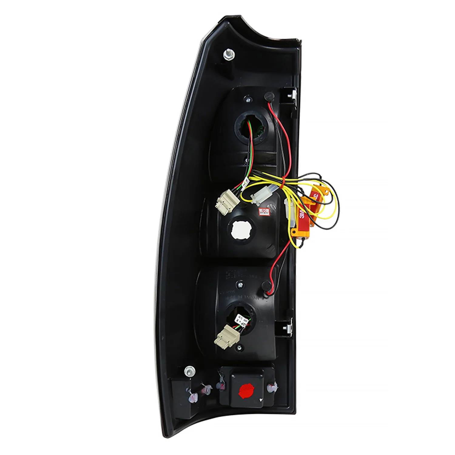 2007-2012 Chevy Avalanche LED Tail Lights Glossy Black Housing/Smoke Lens - Image 9
