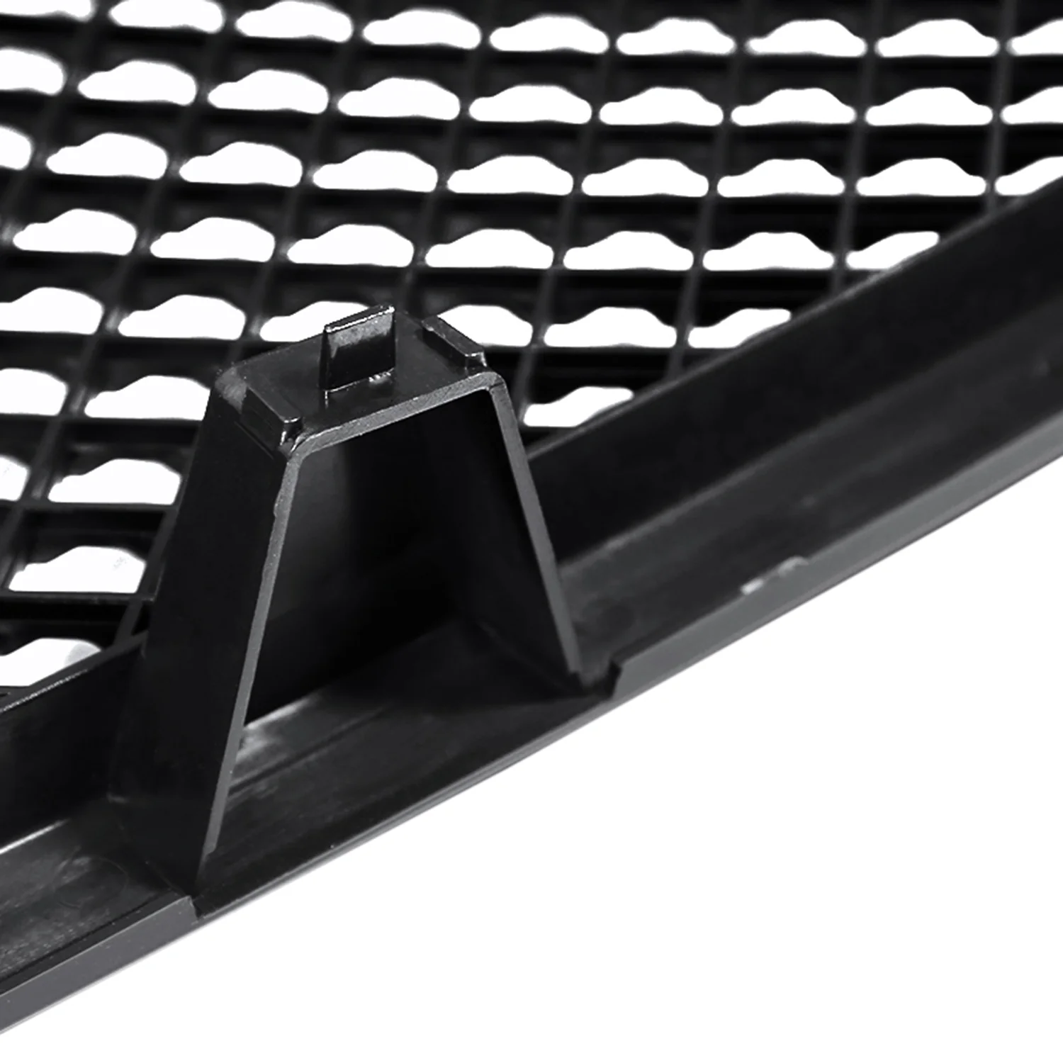 2007-2013 Chevrolet Silverado 1500 Glossy Black ABS Honeycomb Mesh Grille - Image 7