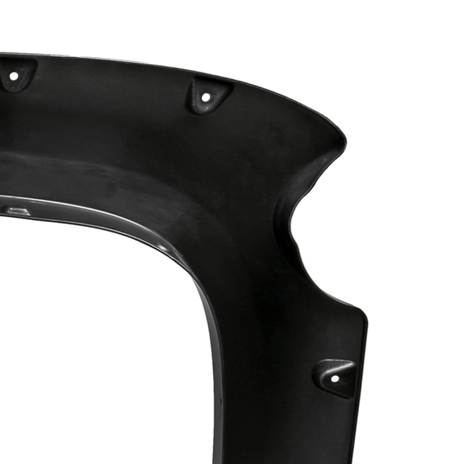 2007-2013 Chevy Silverado 1500 69.3" Fleetside Black Smooth Fender Flares - Image 7