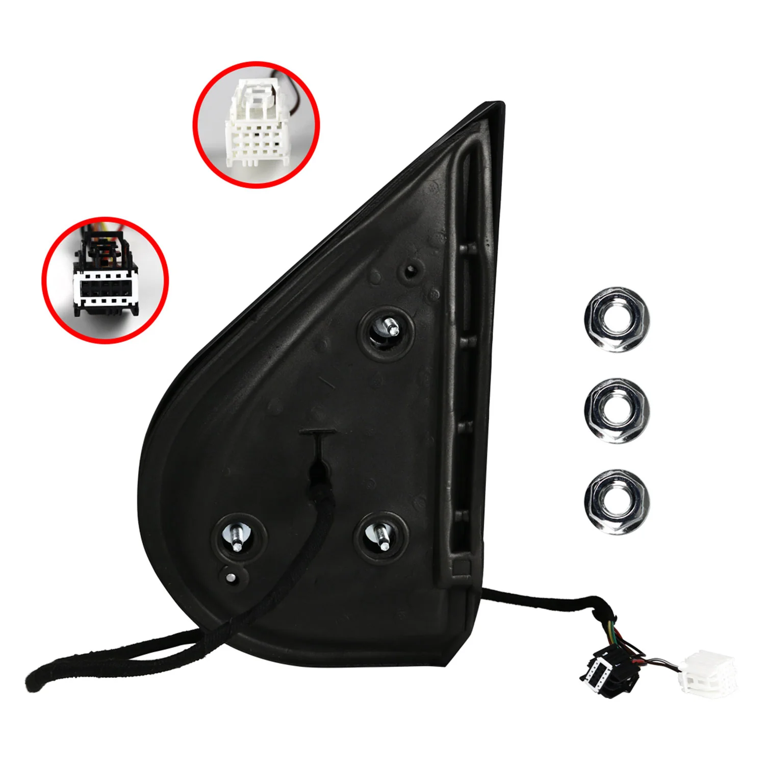 2007-2013 Chevy Silverado/GMC Sierra Chrome Heated Side Mirror Passenger Side - Image 7