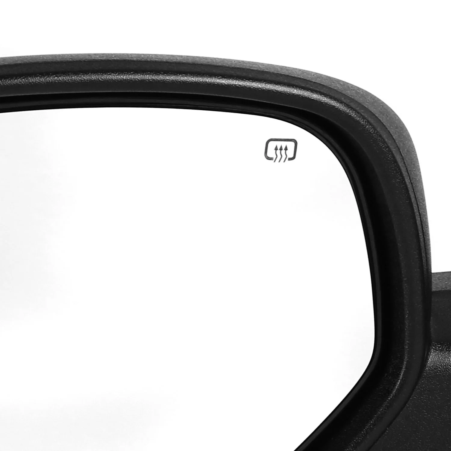 2007-2013 Chevy Silverado/GMC Sierra Matt Black Heated Side Mirror Driver - Image 4