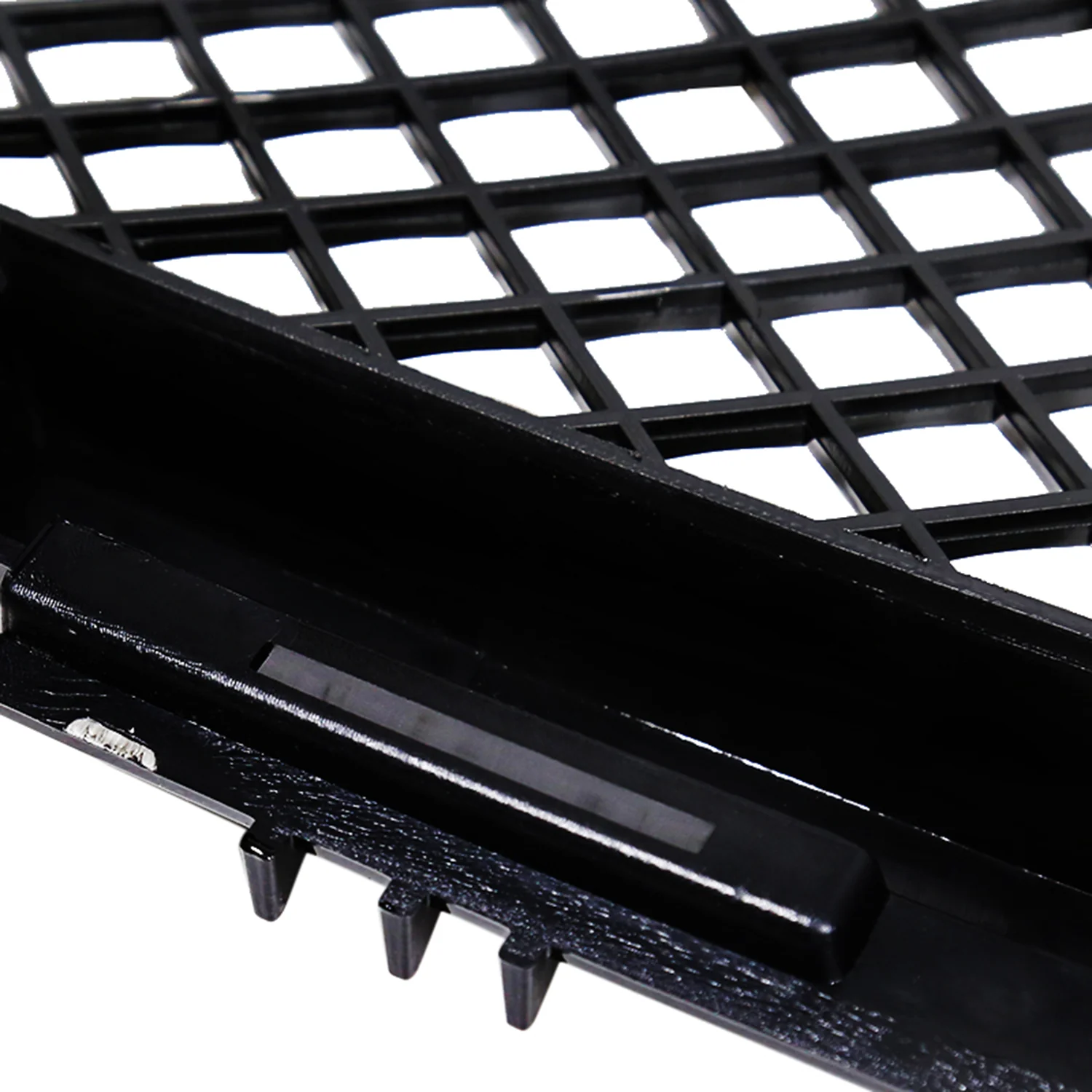 2007-2013 GMC Sierra 1500 Light Duty Glossy Black ABS Honeycomb Mesh Grille - Image 5