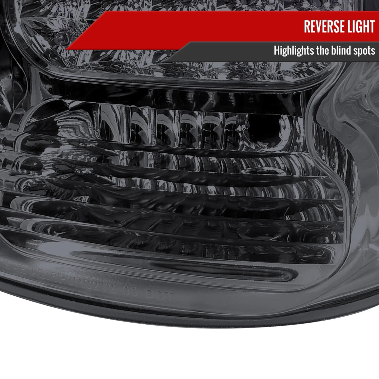 2007-2013 Toyota Tundra LED Tail Lights Chrome Housing/Smoke Lens - Image 5
