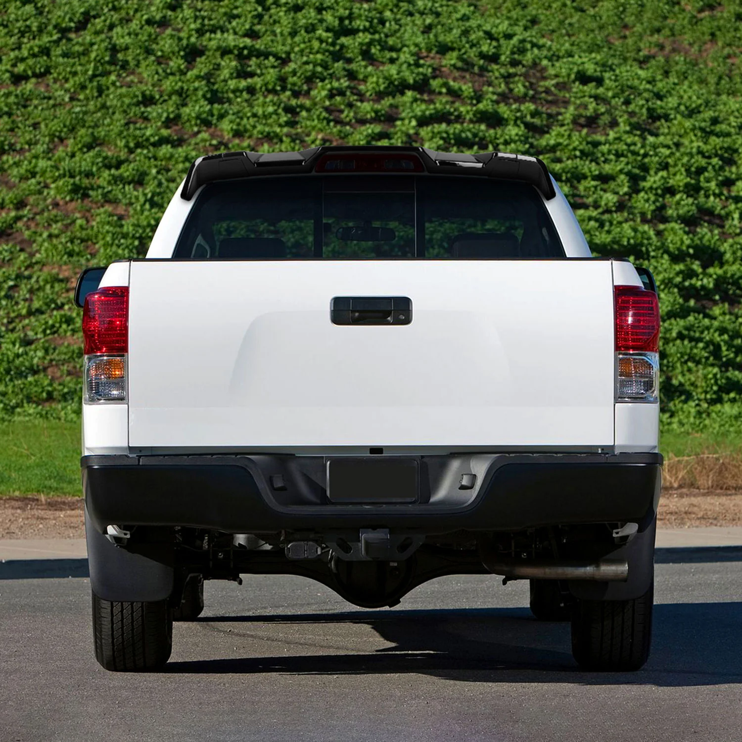 2007-2013 Toyota Tundra Rear Roof Glossy Black Truck Spoiler Wing Kit - Image 9