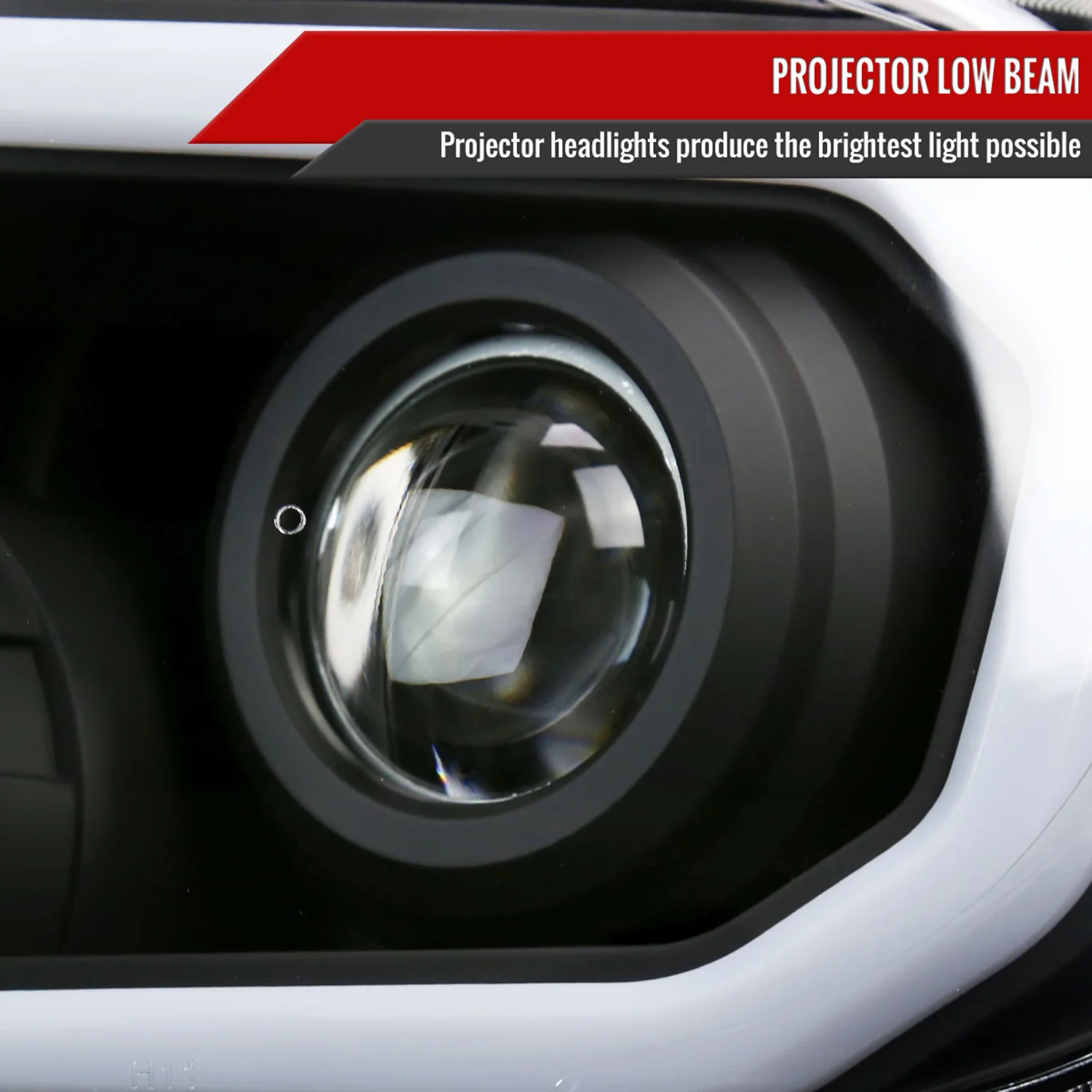 2007-2013 Toyota Tundra/Sequoia Retro LED Tube Headlights LED Signal Black - Image 3