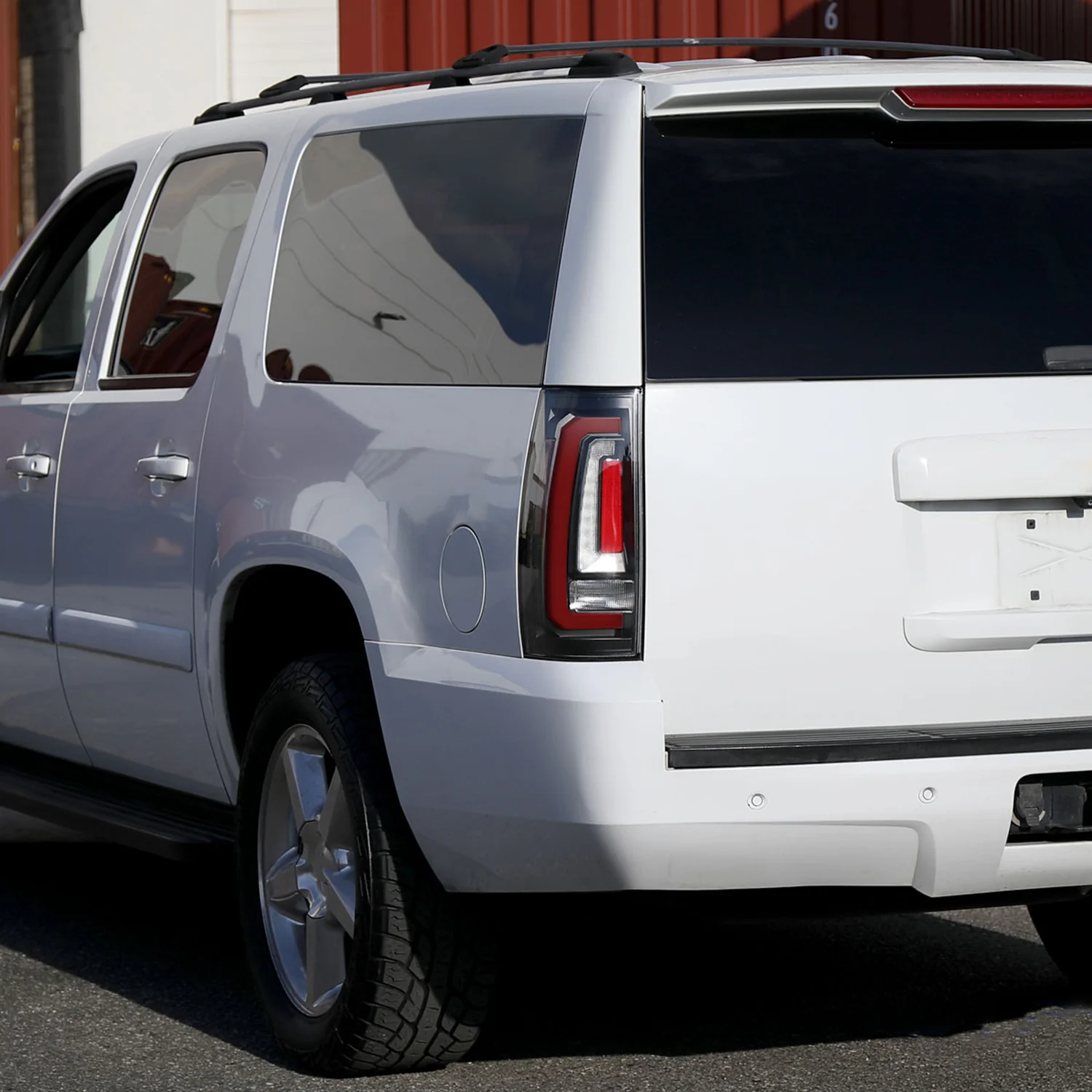 2007-2014 Chevy Tahoe/Suburban /GMC Yukon Red LED Turn Signal Tail Lights - Image 10