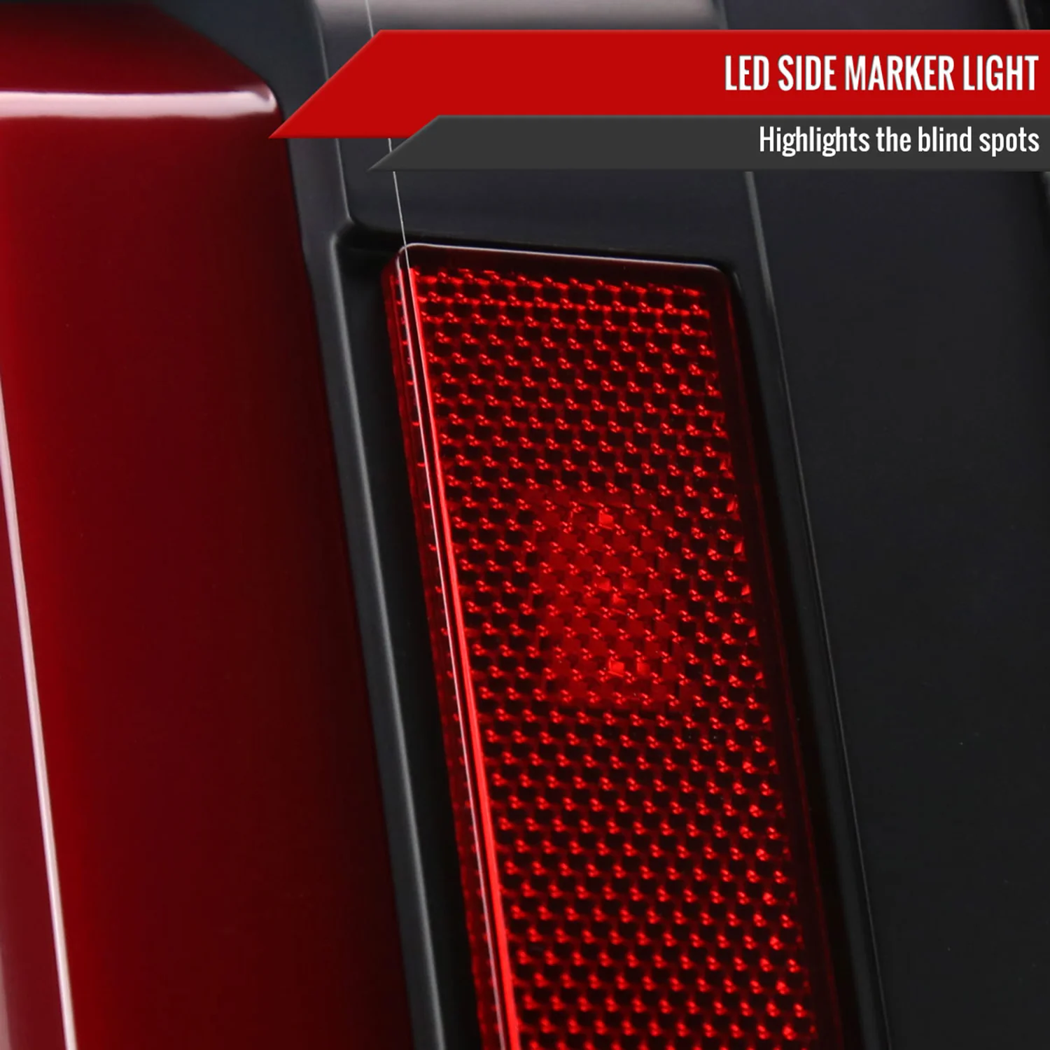 2007-2014 Chevy Tahoe/Suburban /GMC Yukon Red LED Turn Signal Tail Lights - Image 7