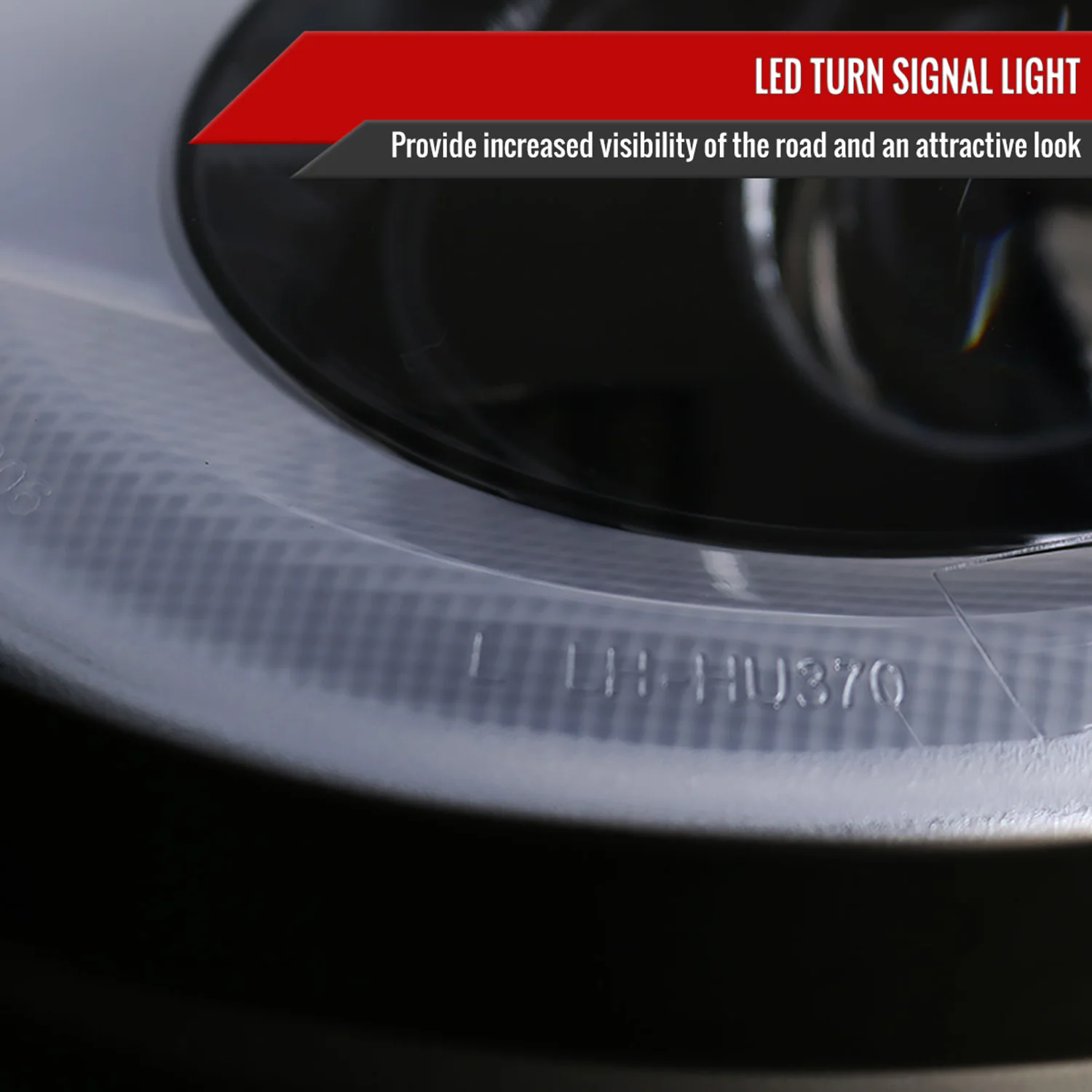 2007-2015 Mini Cooper R55 R56 R57 R58 R59 Headlights LED Signal Lights Black - Image 5