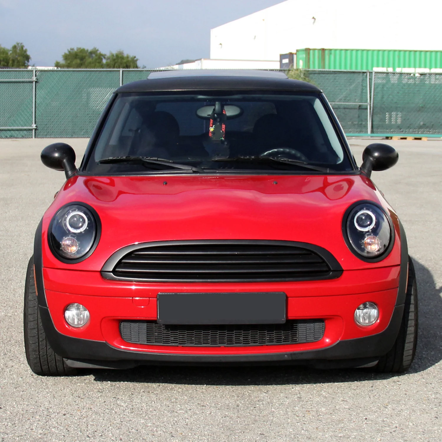 2007-2015 Mini Cooper R55 R56 R57 R58 R59 Single Halo Headlights Black - Image 10