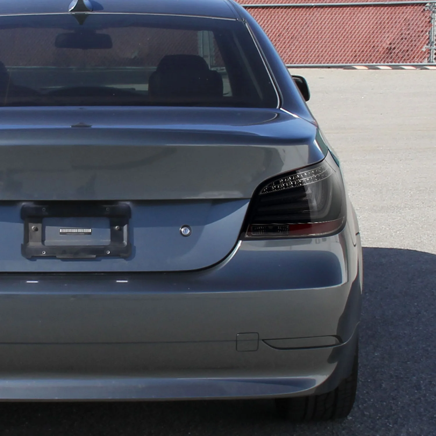 2008-2010 BMW E60 5 Series Sedan LED Tail Lights Glossy Black/Smoke Lens - Image 9