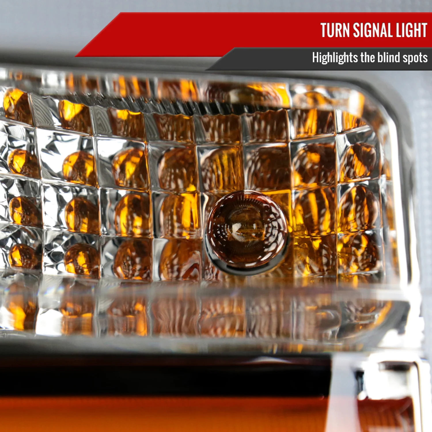 2008-2010 Ford F-250/350/450/550 Super Duty Headlights LED Signal Chrome - Image 6