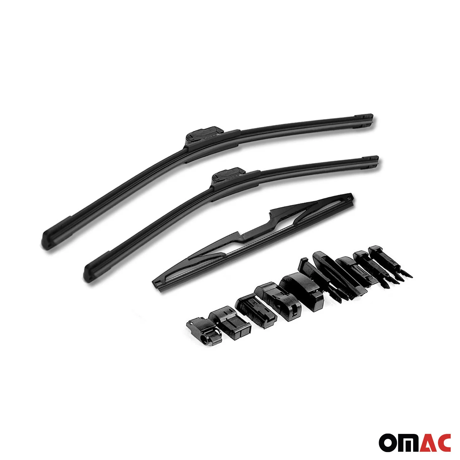 2008-2012 Mercury Mariner Front & Rear Windshield Wiper Blades Set 20"/12" - Image 6