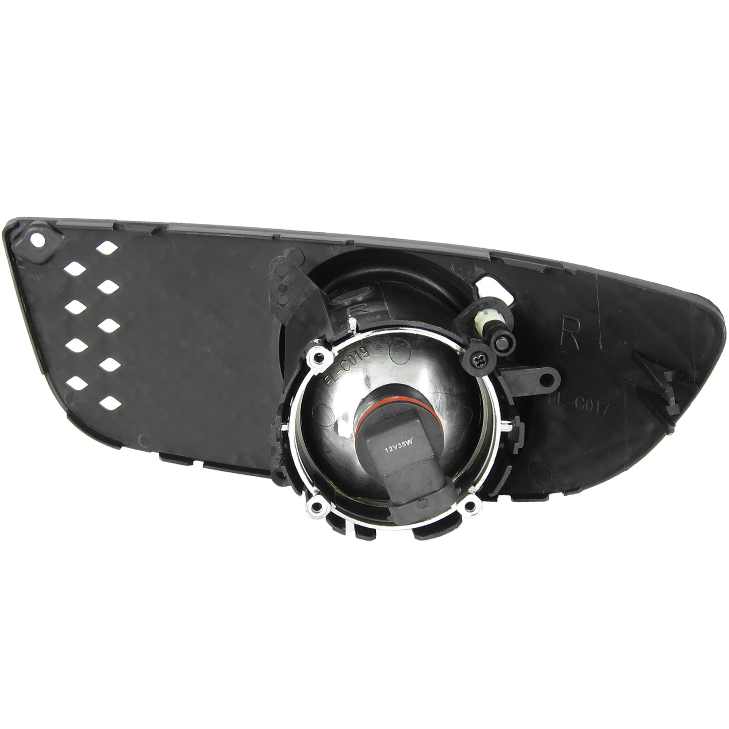 2008-2012 Mitsubishi Lancer H11 Fog Lights Kit Chrome Housing/Clear Lens - Image 5