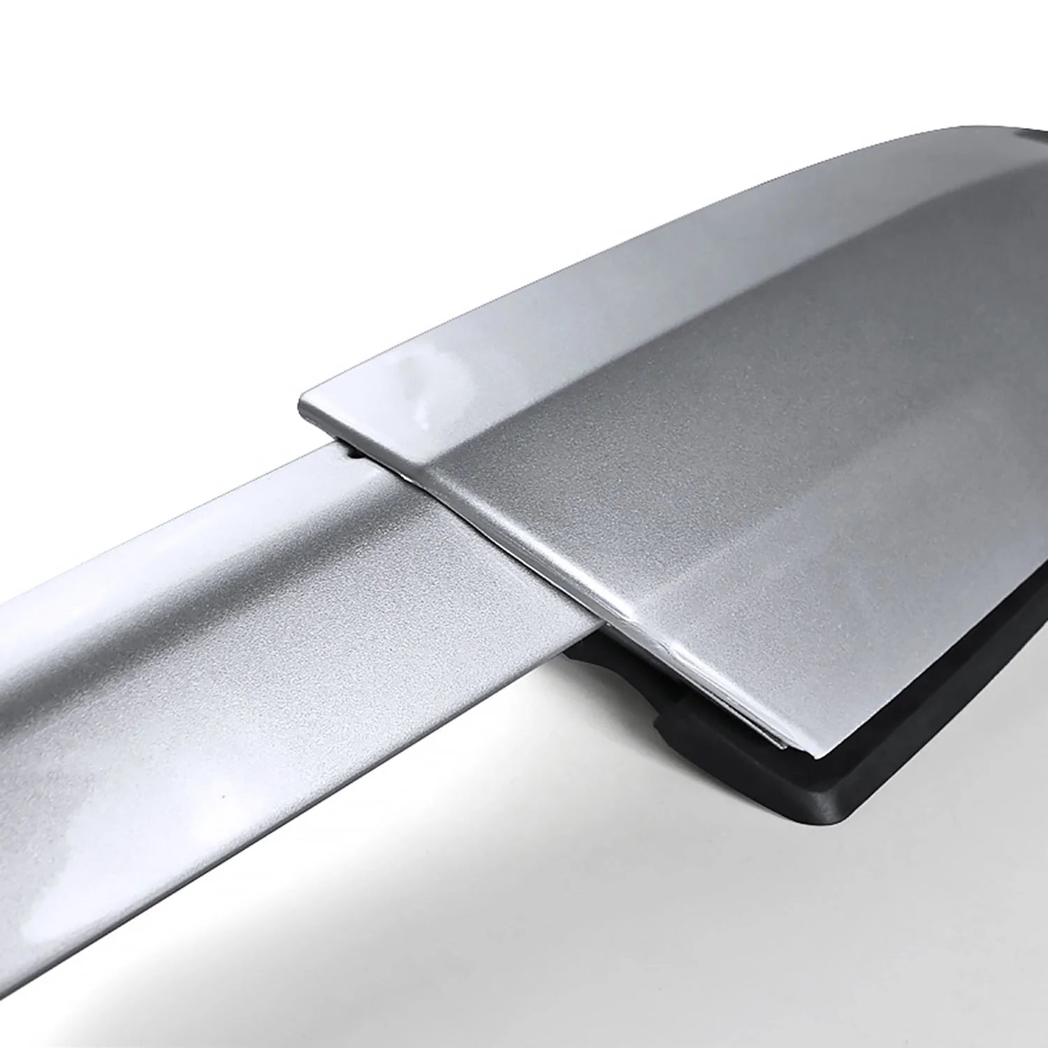 2008-2013 Toyota Highlander Chrome Powder Coated Alu Roof Rack Cross Bars - Image 3