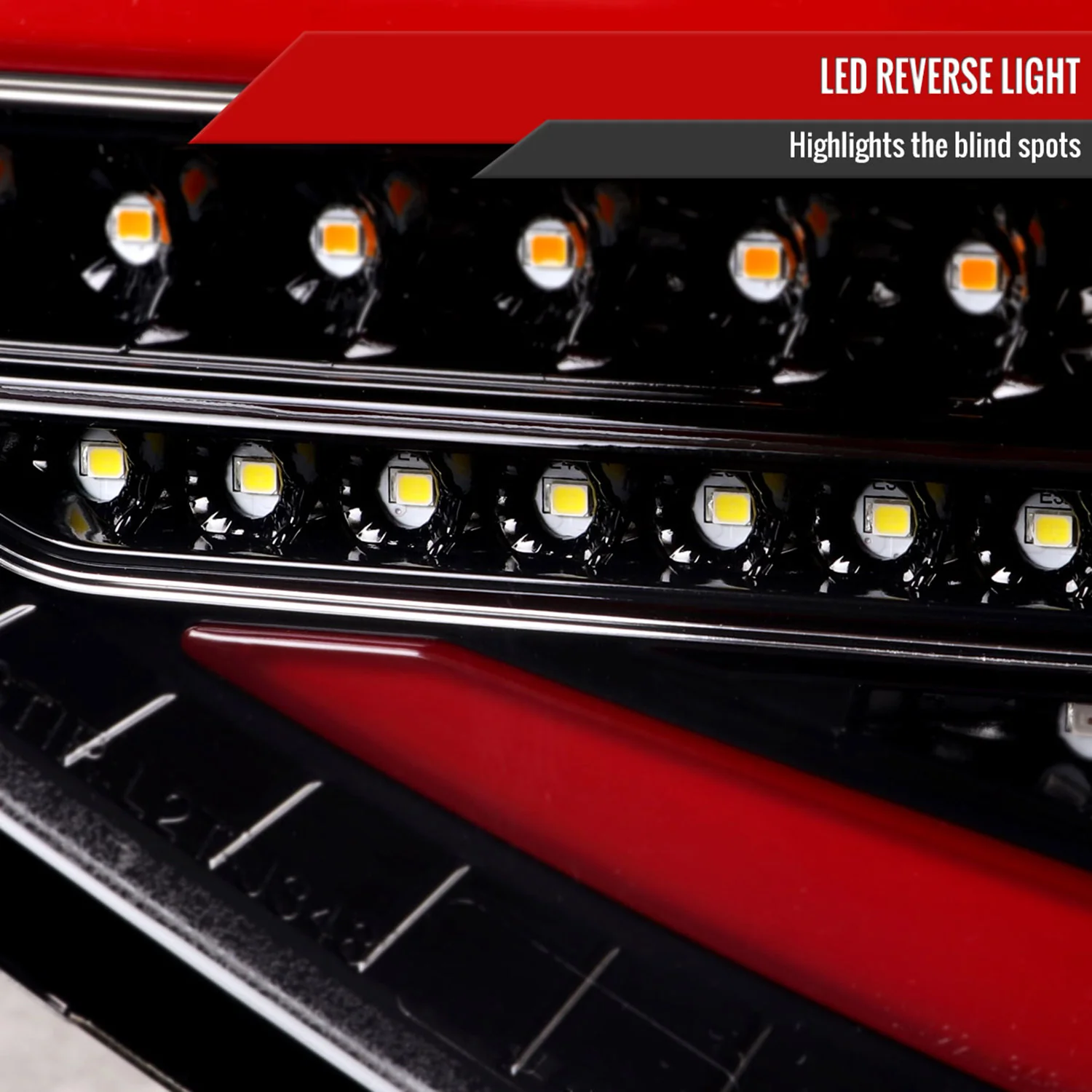 2008-2014 Subaru Impreza WRX Hatchback LED Tube Tail Lights Glossy Black/Clear - Image 5
