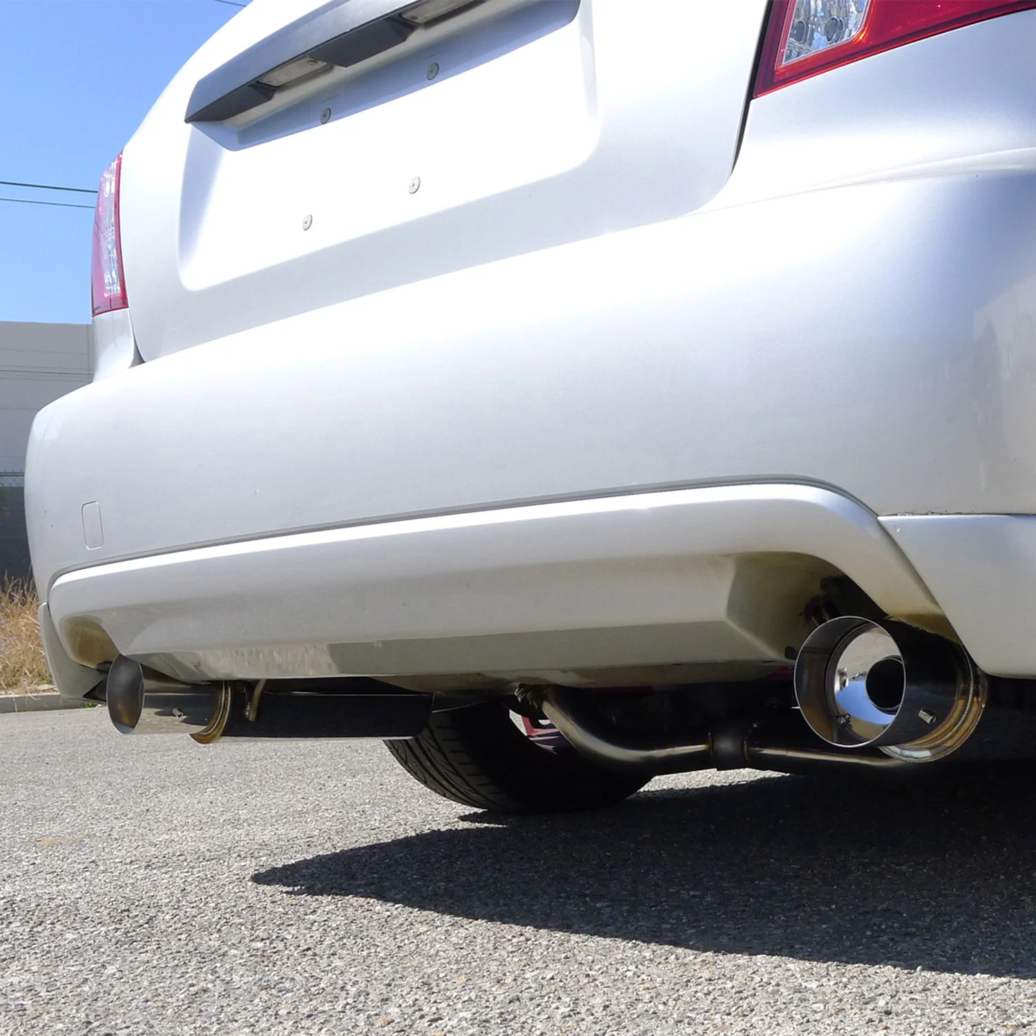 2008-2014 Subaru Impreza WRX STI Sedan Steel N1 Dual Catback Exhaust System - Image 10