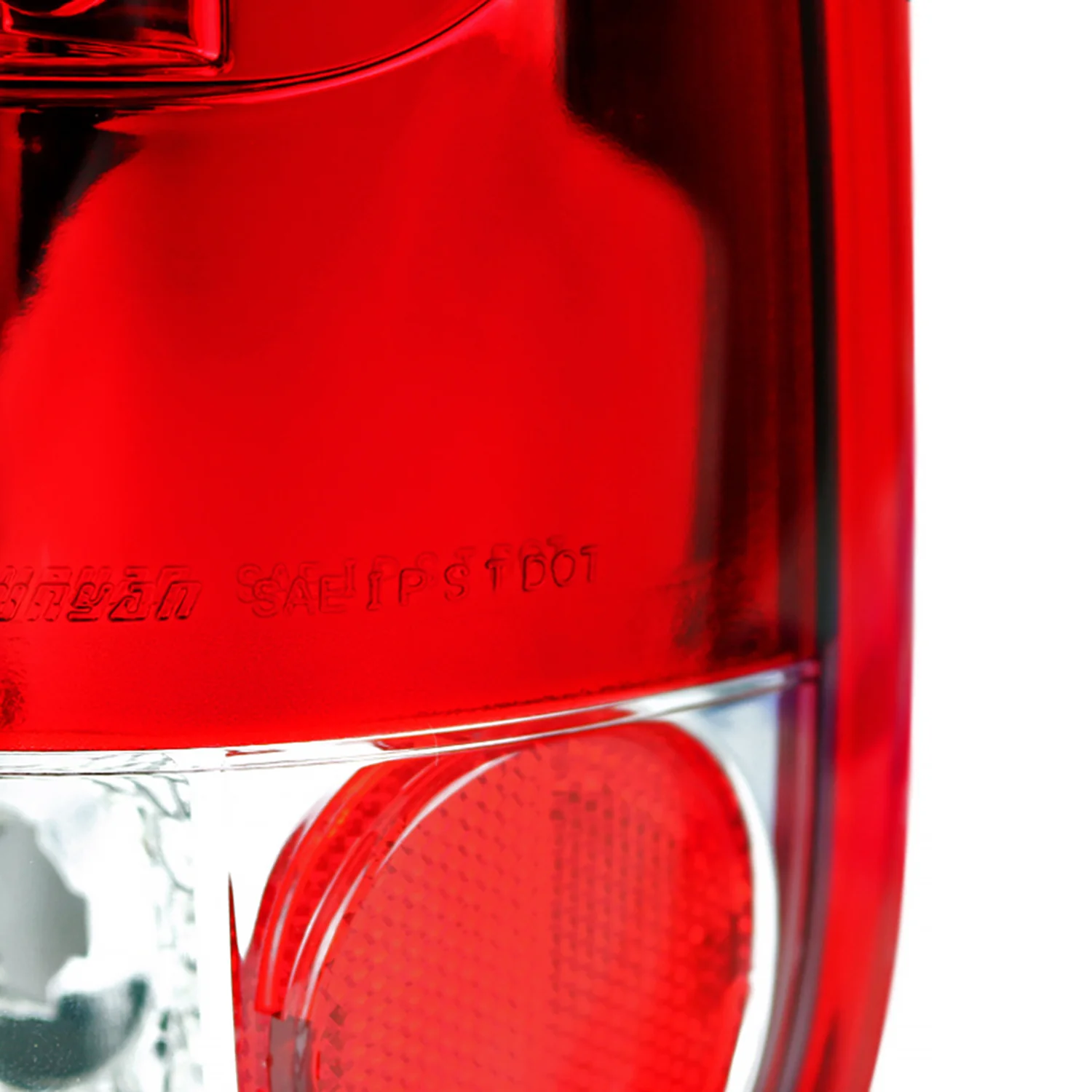 2008-2016 Ford F-250/350/450/550 Super Duty LED Tail Lights Chrome/Red Clear - Image 6