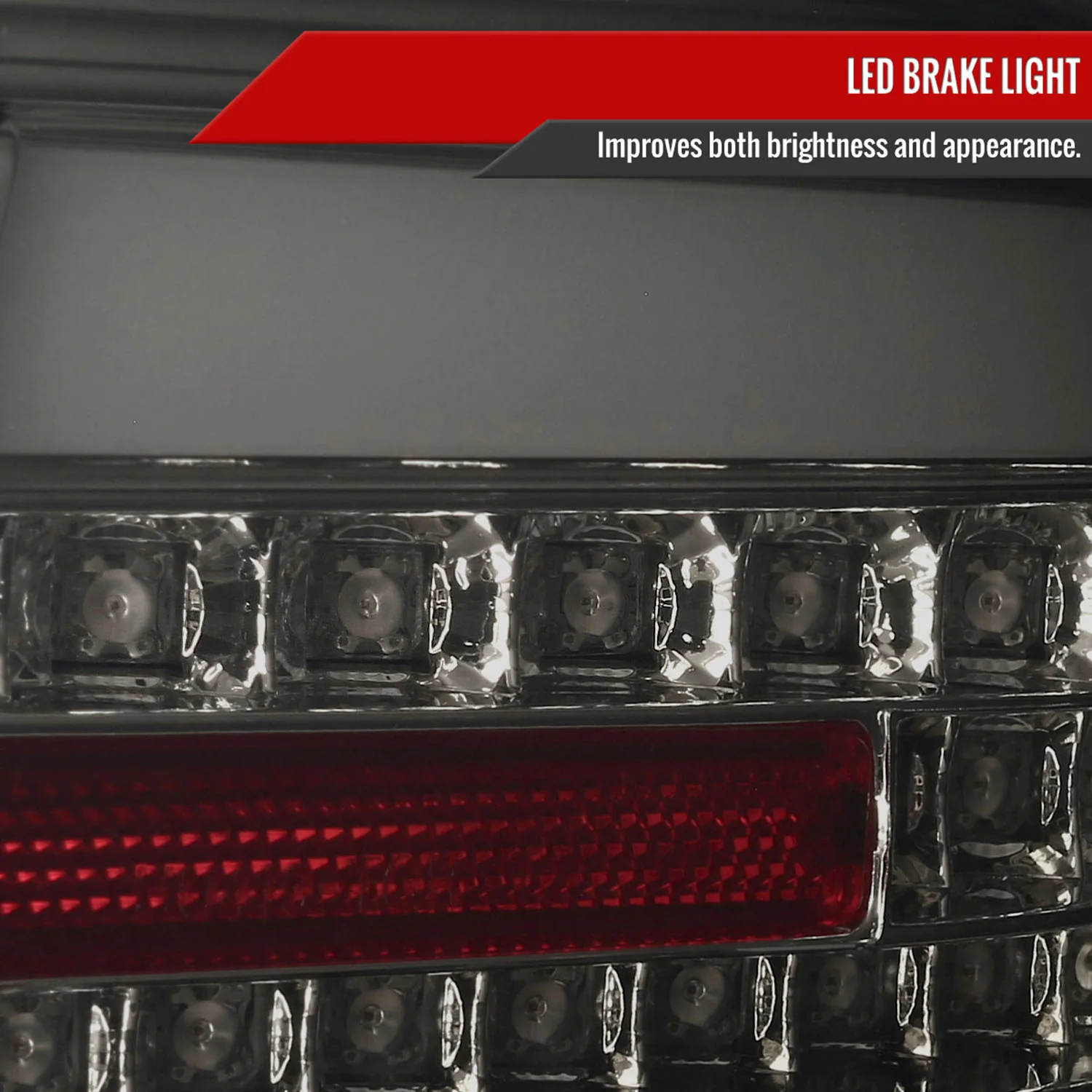 2008-2017 Mitsubishi Lancer / 08-2015 Lancer EVO X LED Tail Lights Chrome/Smoke - Image 4