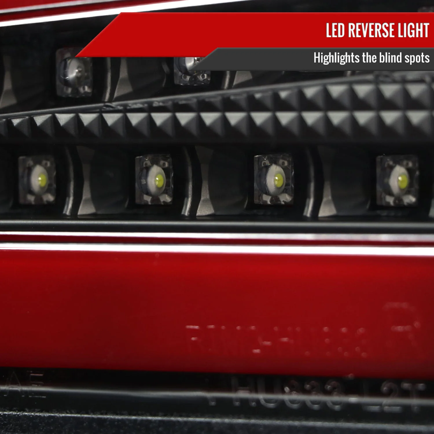 2008-2017 Mitsubishi Lancer / 08-2015 Lancer EVO X Red Bar LED Tail Lights Black - Image 6